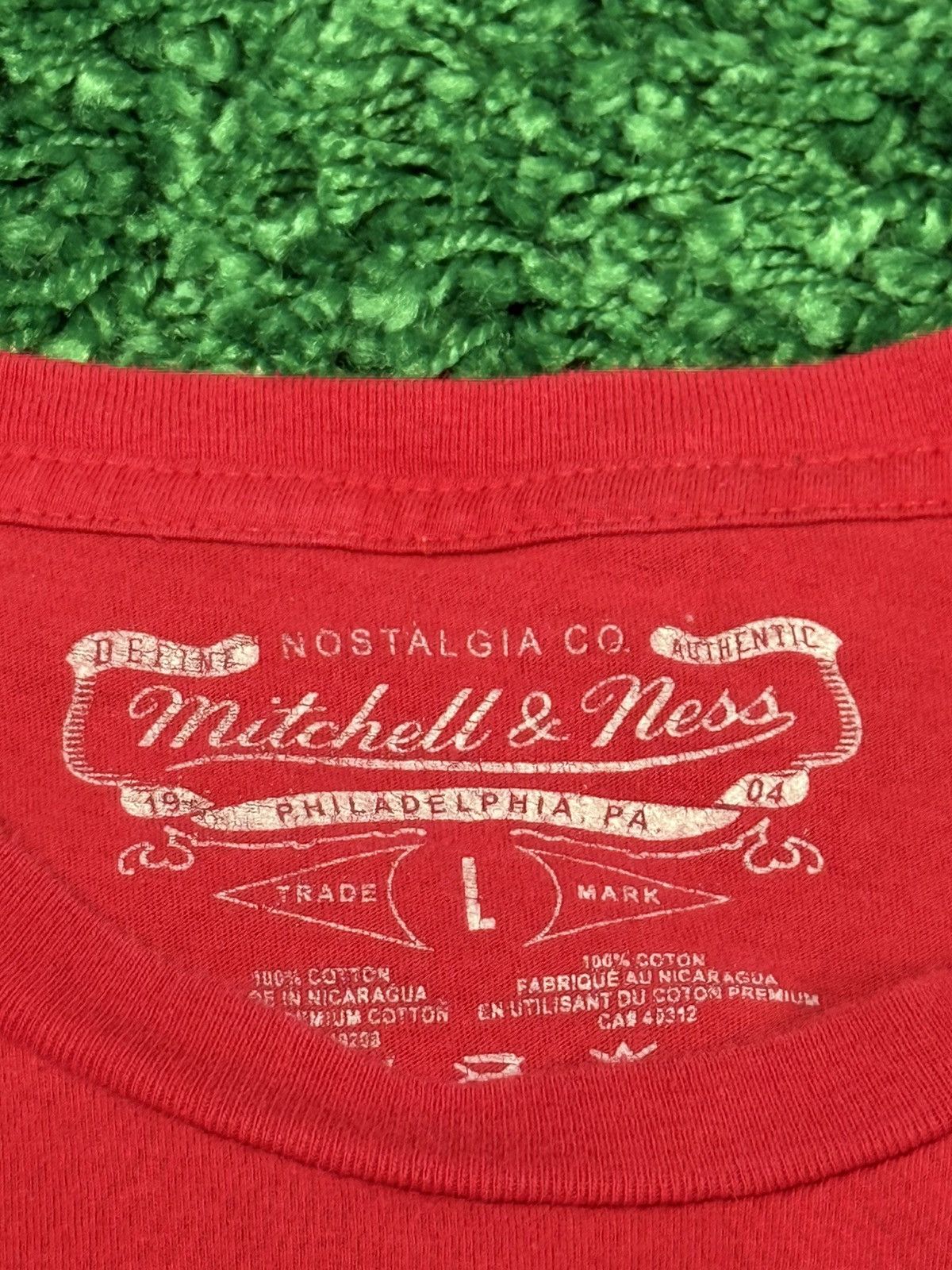Mitchell & Ness Mitchell & Ness Red Rockets NBA Houston Tee Large Texas Size US L / EU 52-54 / 3 - 4 Thumbnail