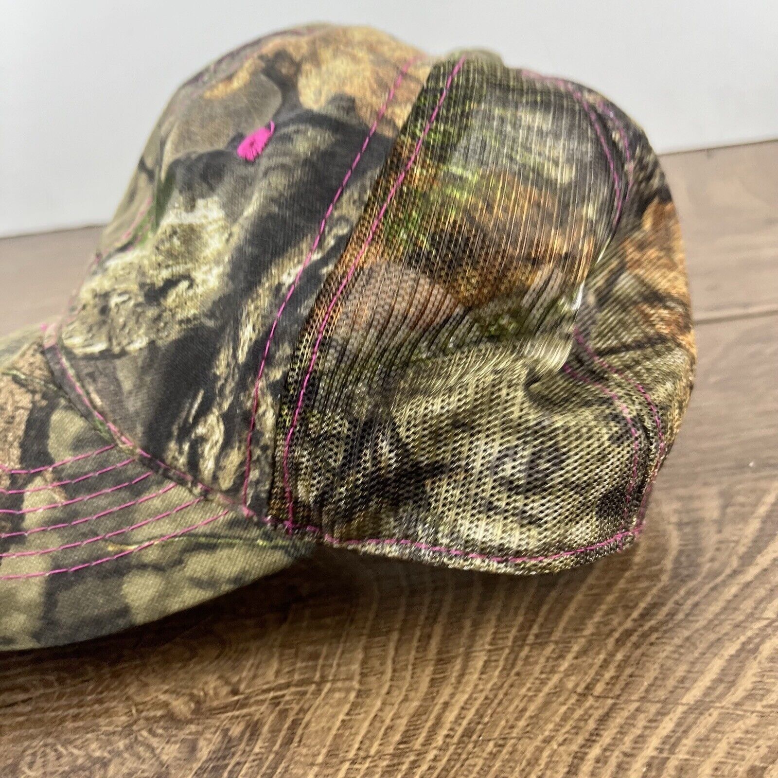 Other Camo Hunting Hat Adjustable Hat Camo Adjustable Hat Green Ad Size ONE SIZE - 7 Thumbnail