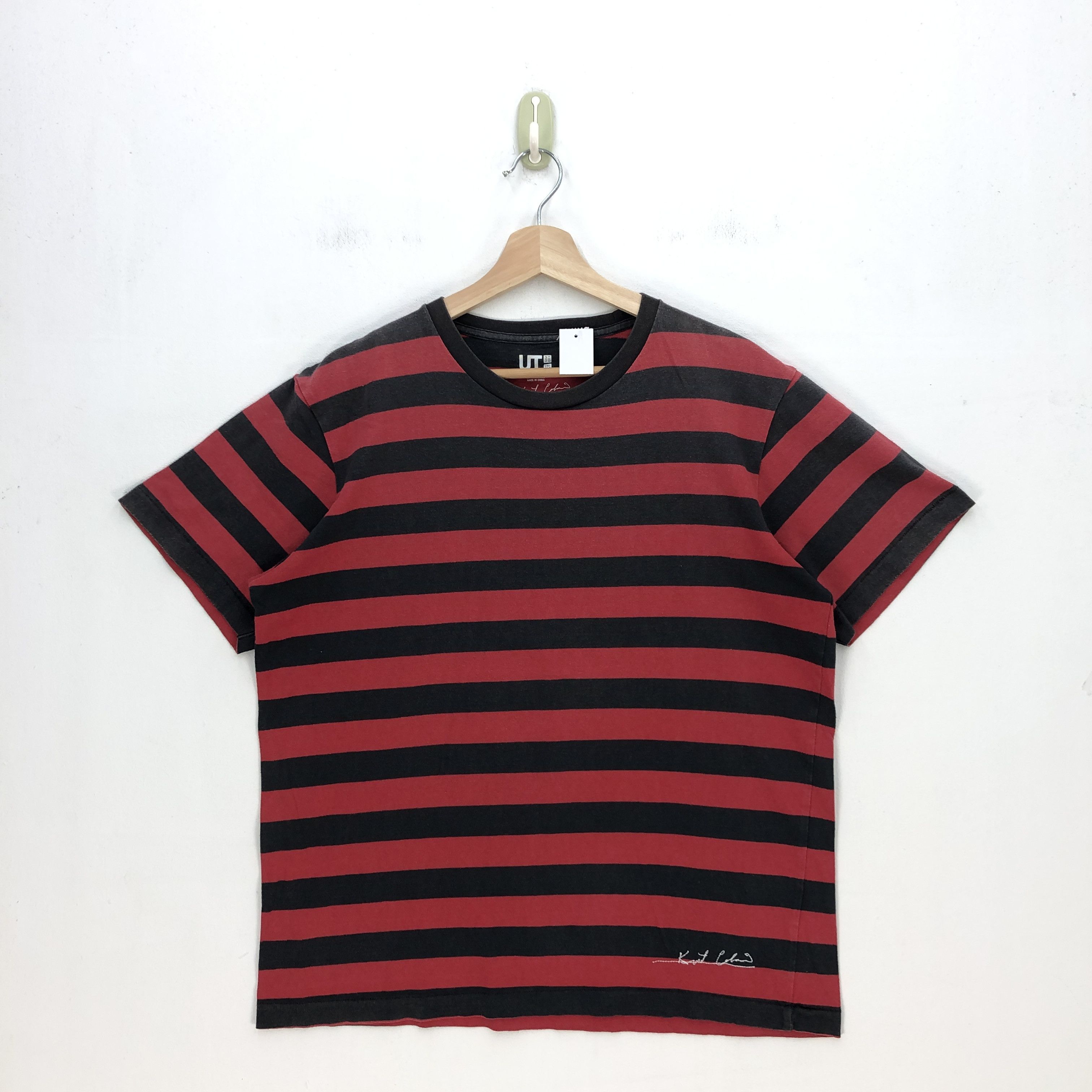 Band Tees × Uniqlo Vintage Y2K Nirvana T Shirt Grunge Kurt Cobain Band Tees Size US L / EU 52-54 / 3 - 2 Thumbnail