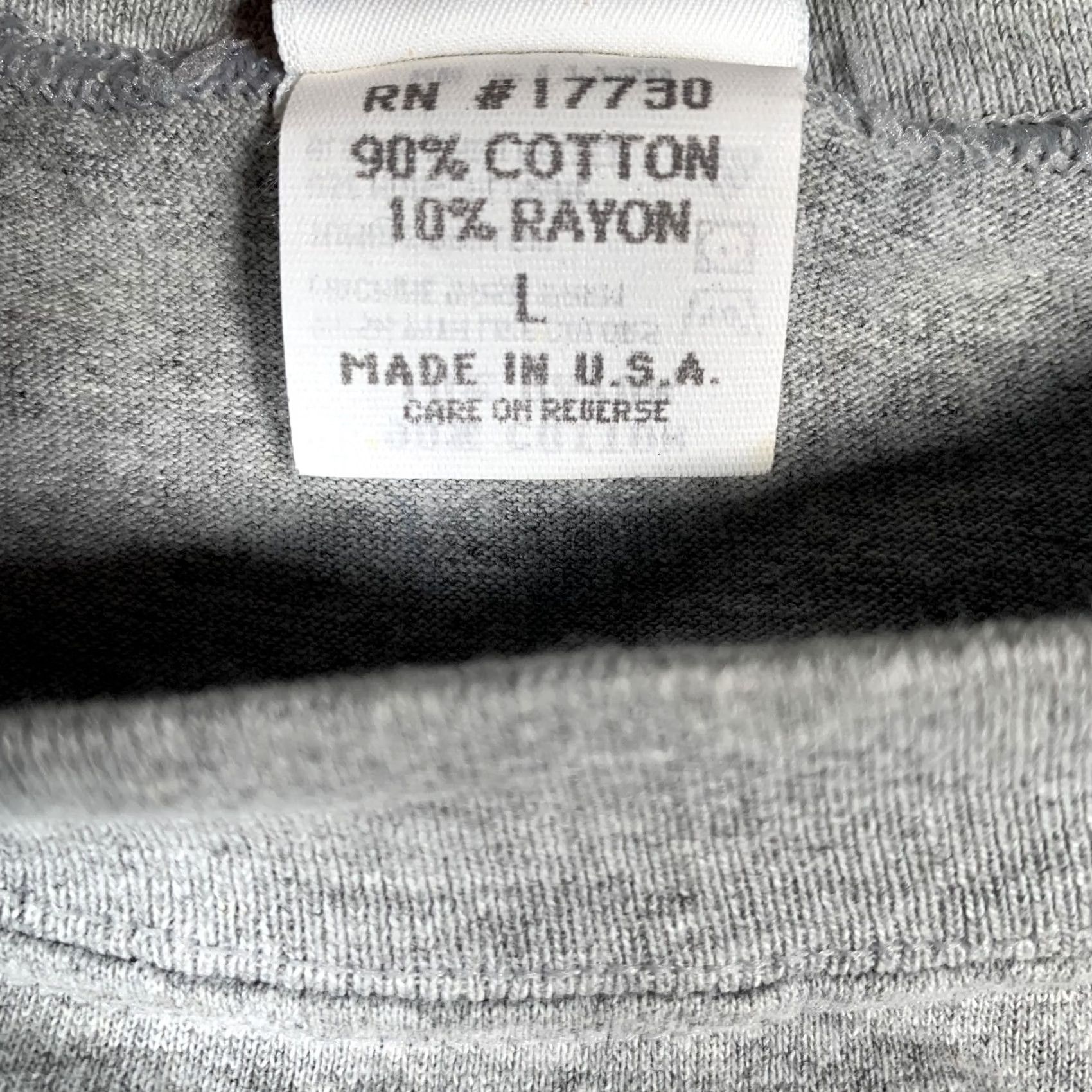 ESPIRIT VINTAGE Pro Spirit Shirt Mens L Gray 90s USA Graphic 1996 MCMXCVI Tee Short Sleeve Crew Neck Cotton Blend Size US L / EU 52-54 / 3 - 6 Thumbnail