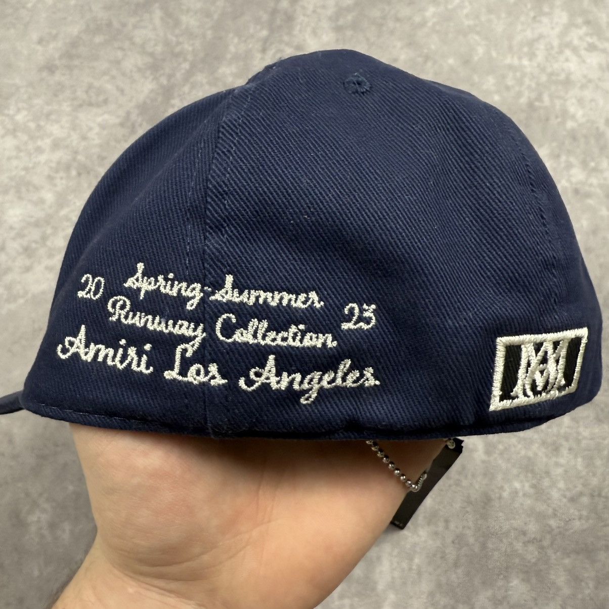 Amiri Amiri 22 Logo Fitted Cap Size ONE SIZE - 2 Thumbnail