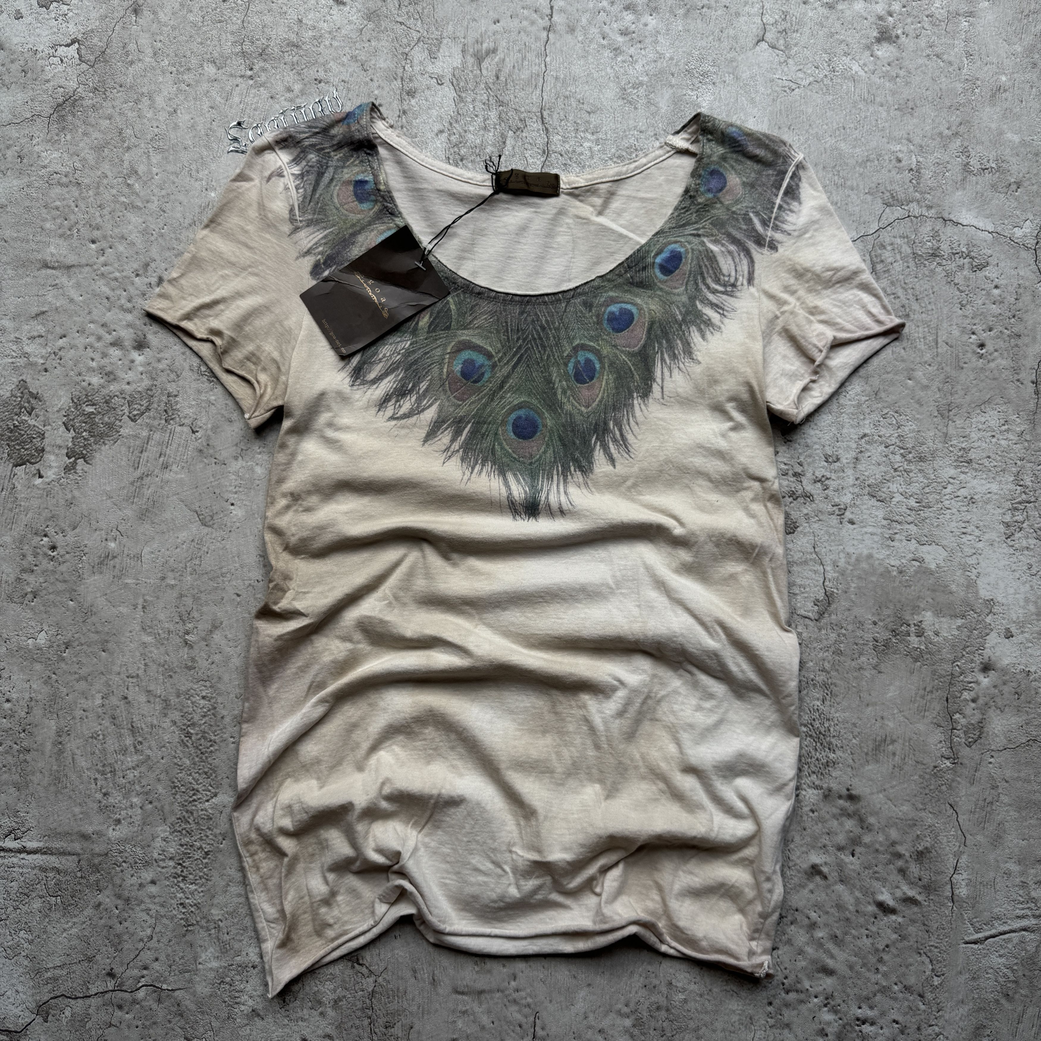 GOA G.O.A Feather Necklace Tee | Grailed