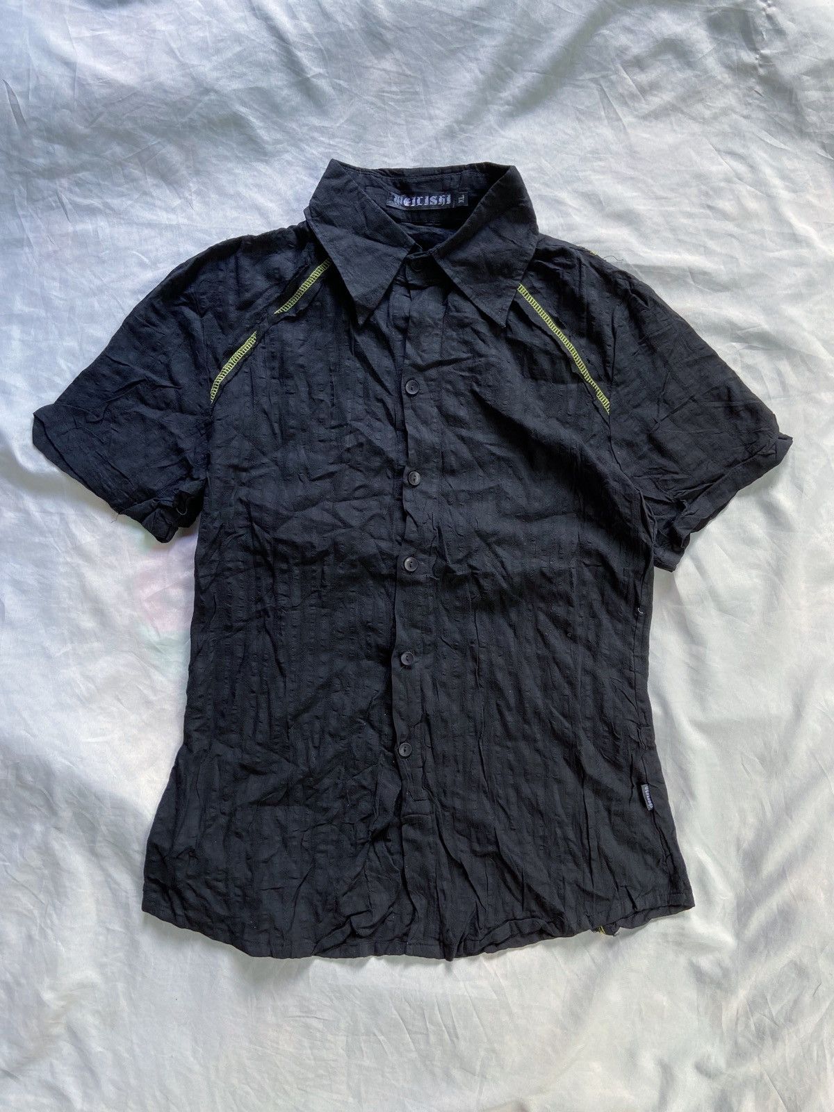 Le Grande Bleu (L.G.B.) HEILISH ART BUTTON UP SHIRT Size US M / EU 48-50 / 2 - 1 Thumbnail