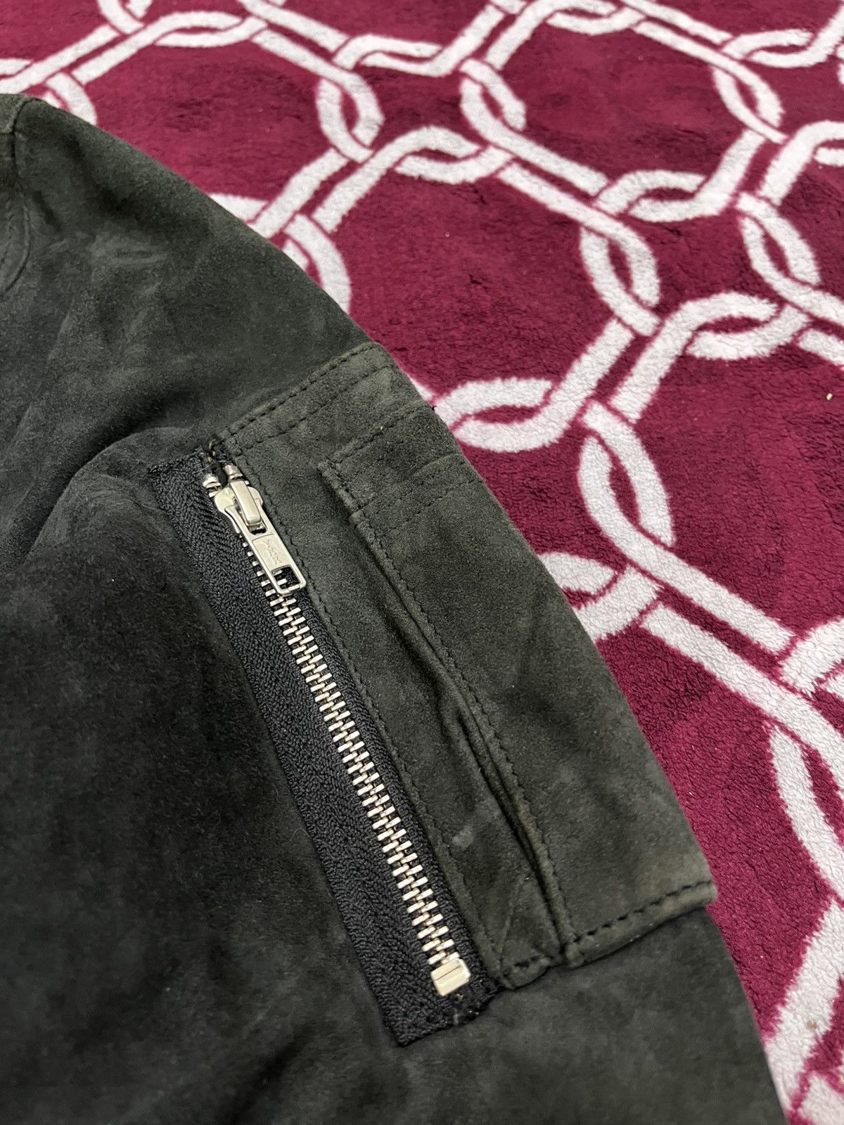 Le Grande Bleu (L.G.B.) Unknown Japanese Brand Goat Leather Jacket Size US S / EU 44-46 / 1 - 6 Thumbnail