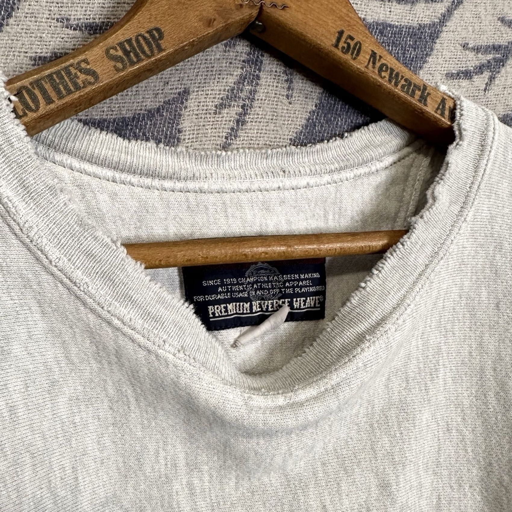 Champion VINTAGE Champion Reverse Weave Sweatshirt St. Mary’s Ryken Arch 90s College XL Men Gray Cotton Crew Neck Long Sleeve Pullover Reversible Size US XL / EU 56 / 4 - 5 Thumbnail