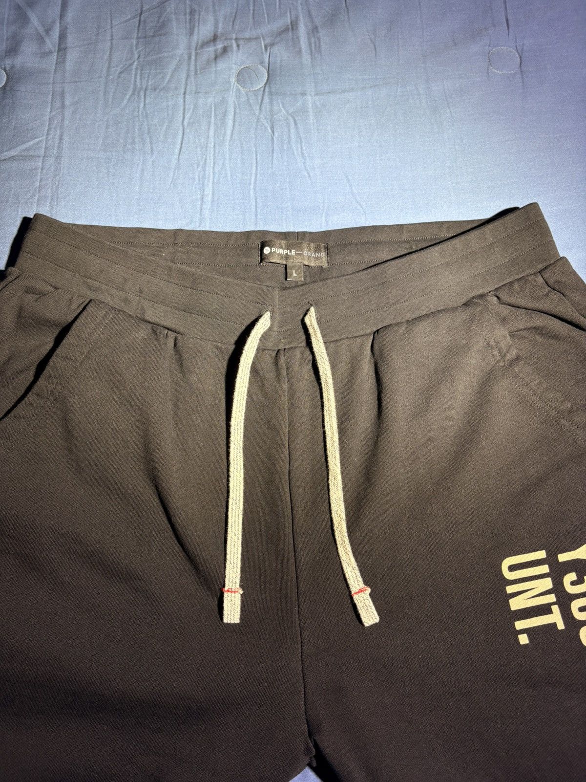Purple Brand Purple Brand P407 History Jogger - Wash Black Size US 32 / EU 48 - 3 Thumbnail