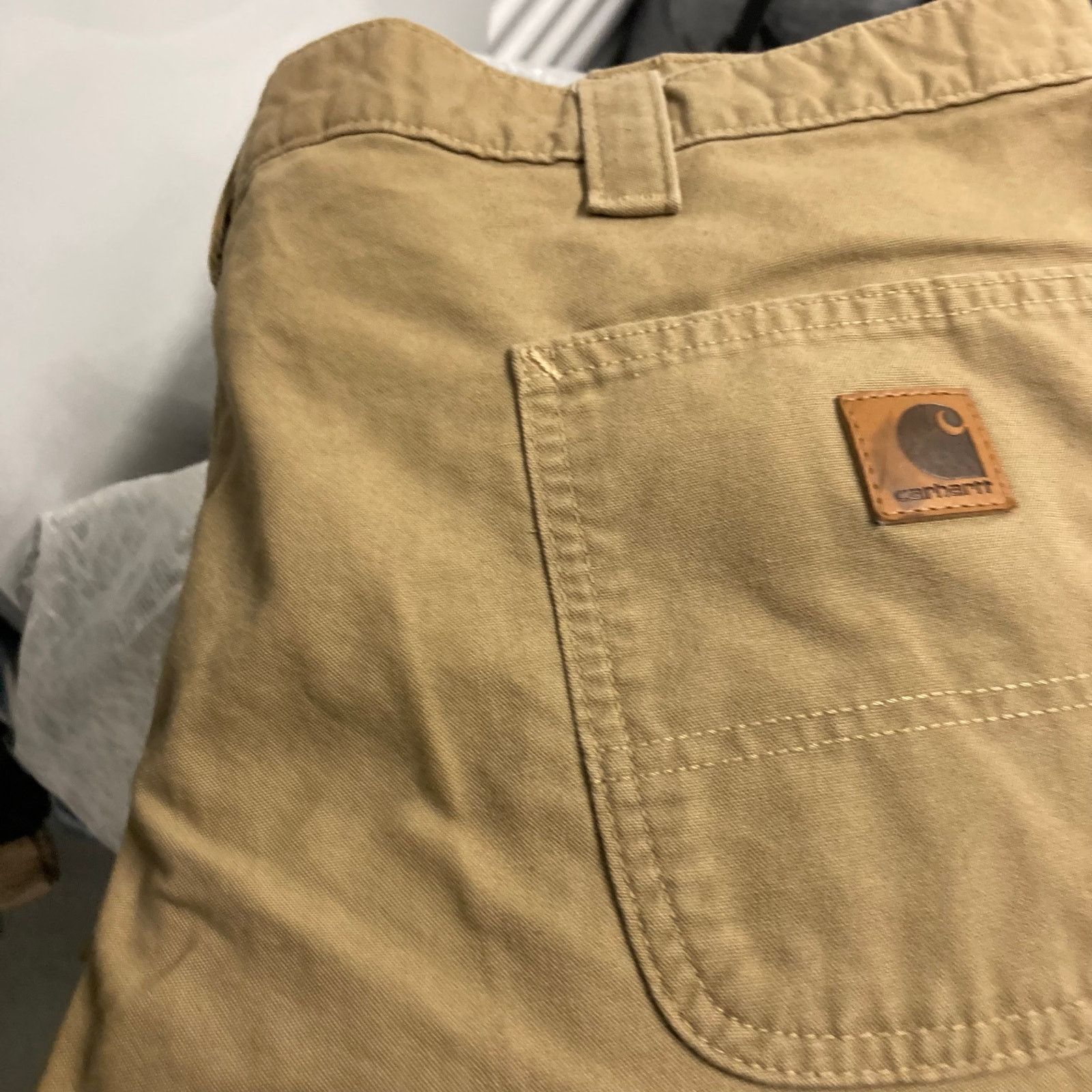 Carhartt × Vintage Y2K baggy carhartt carpenter Jeans 37x33 Size US 37 - 4 Thumbnail