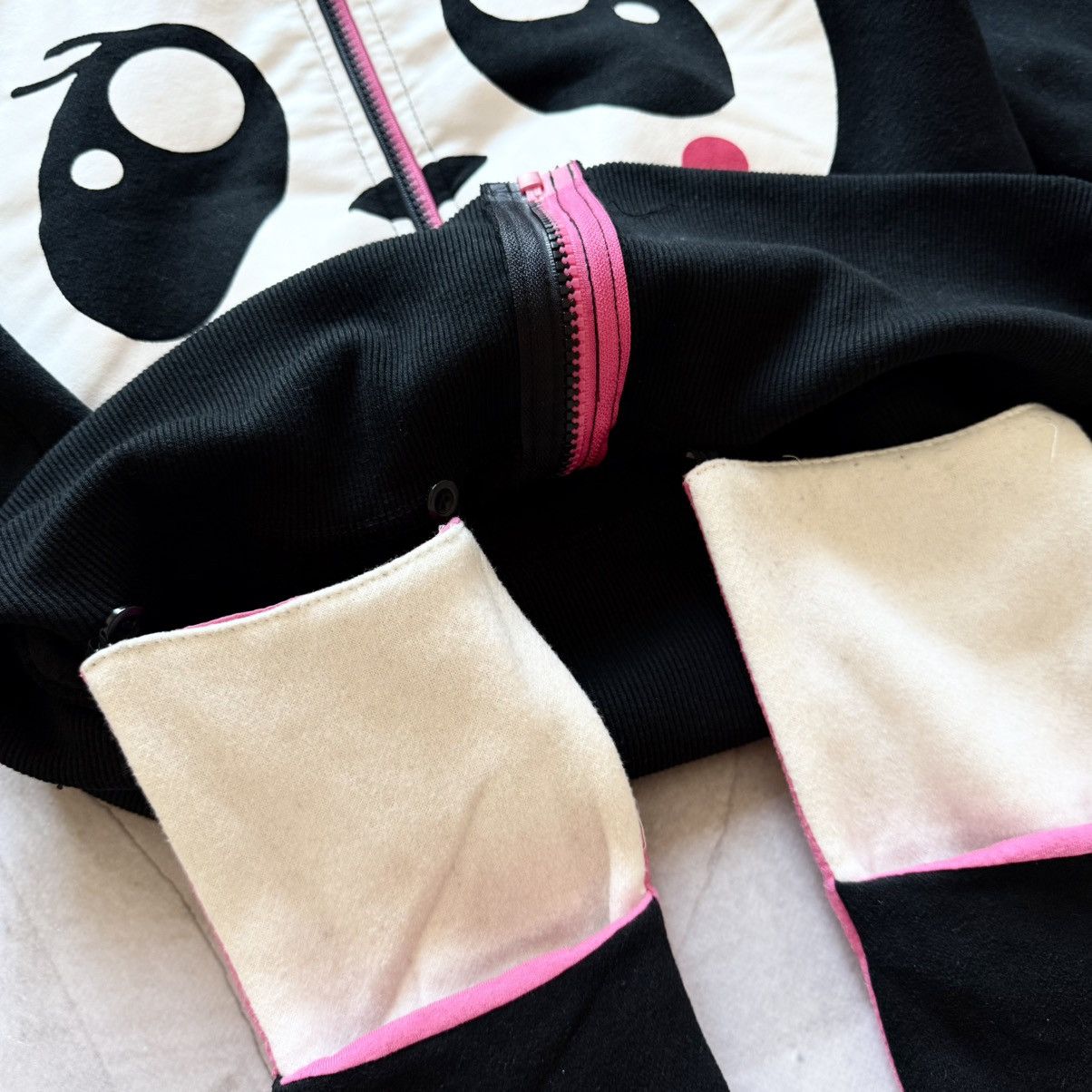 Hysteric Glamour Jawbreaker Panda Full Zip Faded Hoodie Hysteric Glamour Vibe Size M / US 6-8 / IT 42-44 - 5 Thumbnail