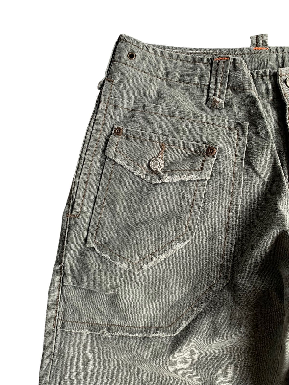 Tornado Mart FLARE EDWIN XV BUSH POCKET MULTI POCKET DENIM PANTS Size US 32 / EU 48 - 9 Thumbnail