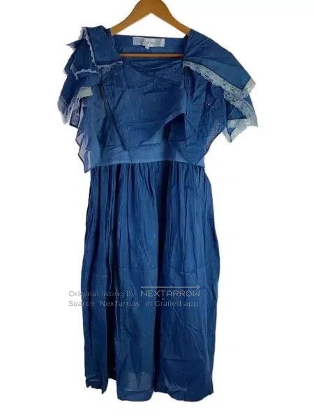 Comme des Garcons Comme Des Garcons Blue Retro Design Dress Size M / US 6-8 / IT 42-44 - 1 Thumbnail