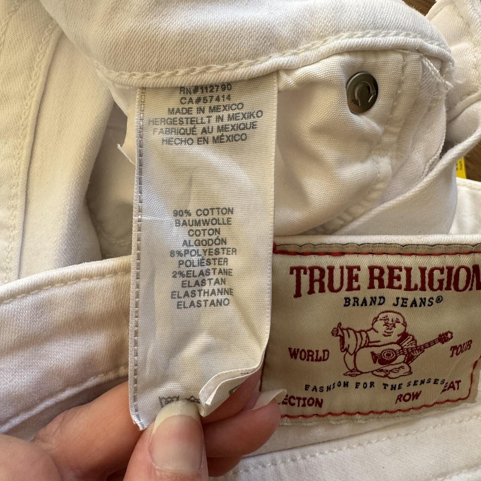 True Religion True Religion Jennie Curvy Mid Rise Shorts Size 29 Size 29" - 6 Thumbnail