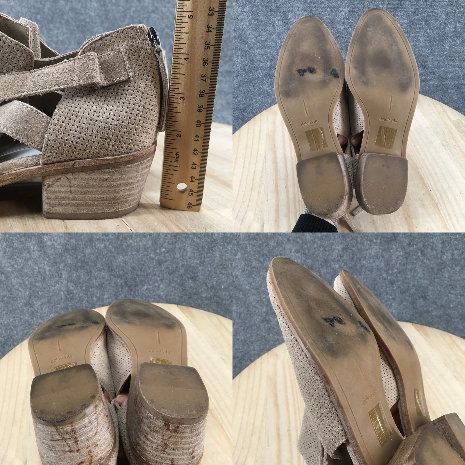 Dolce Vita Dolce Vita Koree Boots Womens 10 Casual Back Zip Ankle Suede Brown (Brown) Boots Womens 10 Casual Back Zip Ankle Suede Brown DK Size US 10 / IT 40 - 9 Thumbnail