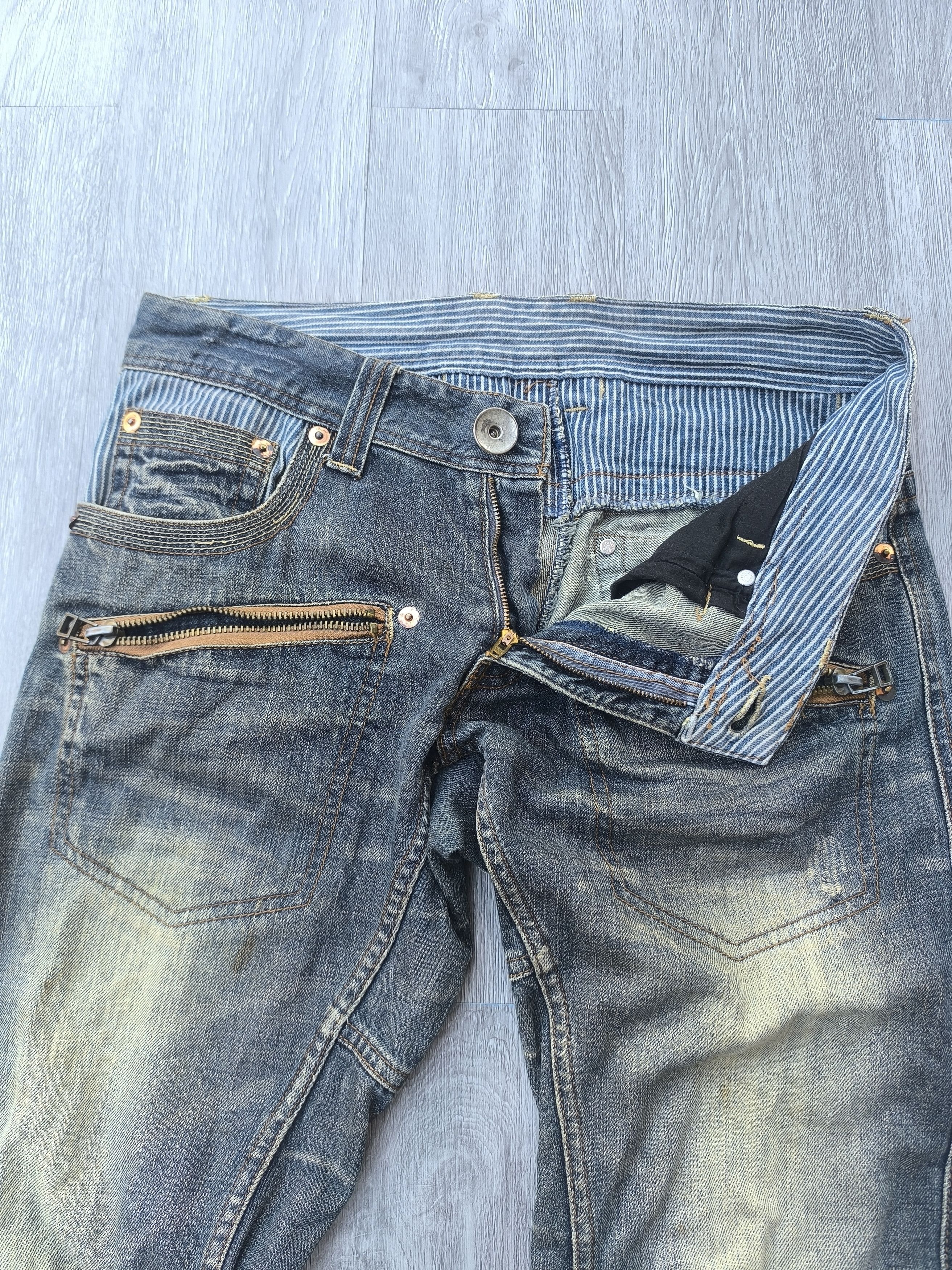If Six Was Nine × Le Grande Bleu (L.G.B.) Made in Heaven Washed DENIM Size US 34 / EU 50 - 5 Thumbnail