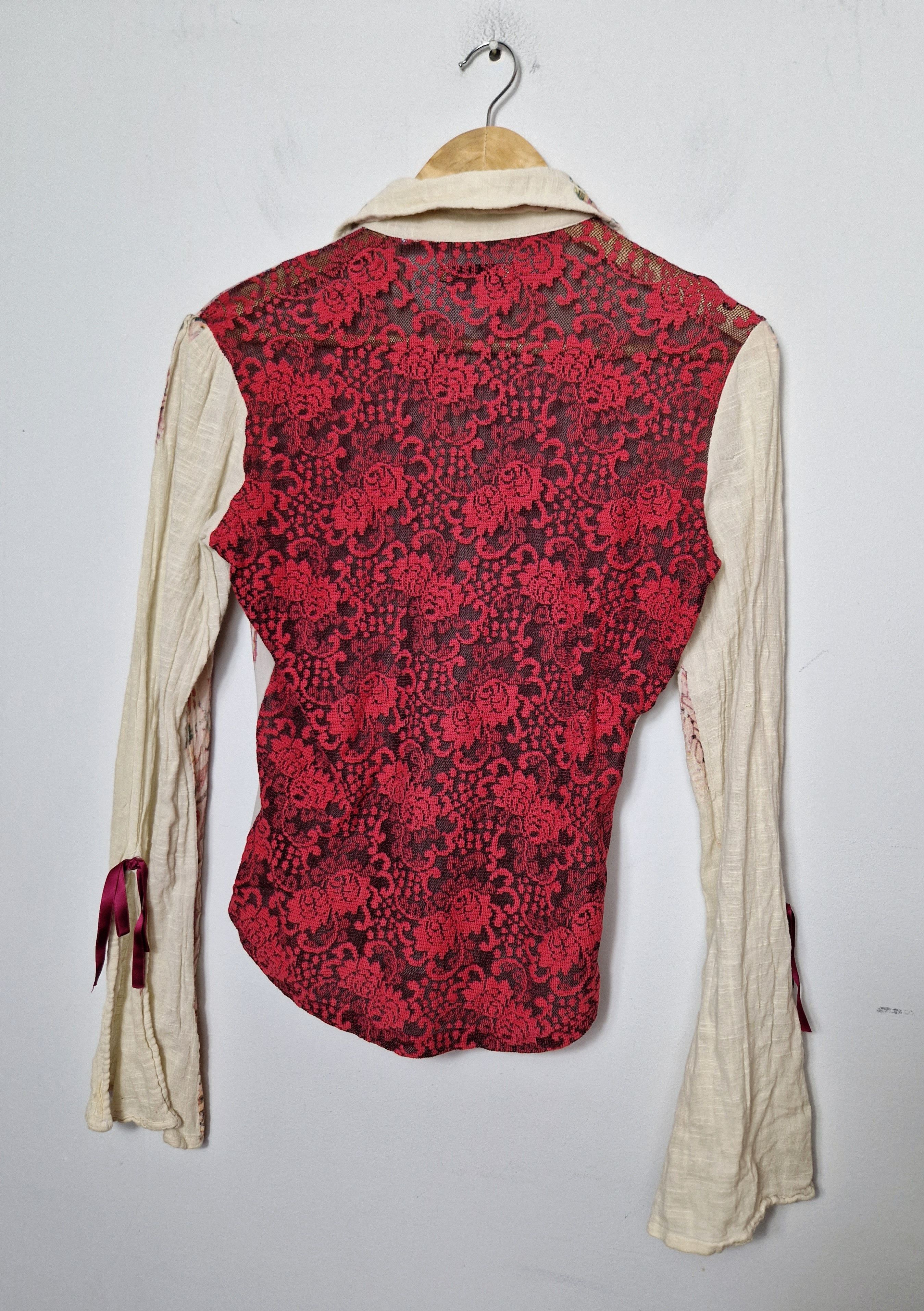 Jean Paul Gaultier Vintage lace flare jean paul gaultier style top Size M / US 6-8 / IT 42-44 - 11 Thumbnail