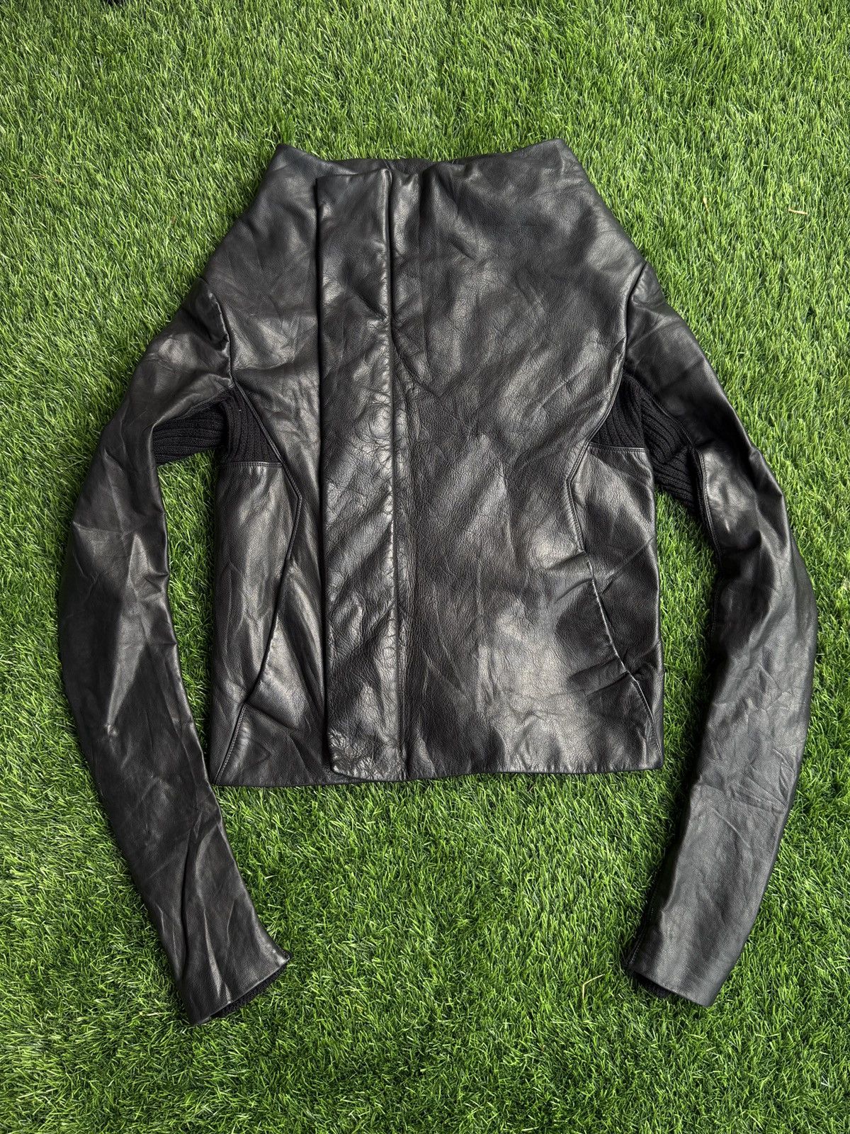 Rick Owens 🔥🔥🕷️Biker jacket Size S / US 4 / IT 40 - 1 Thumbnail