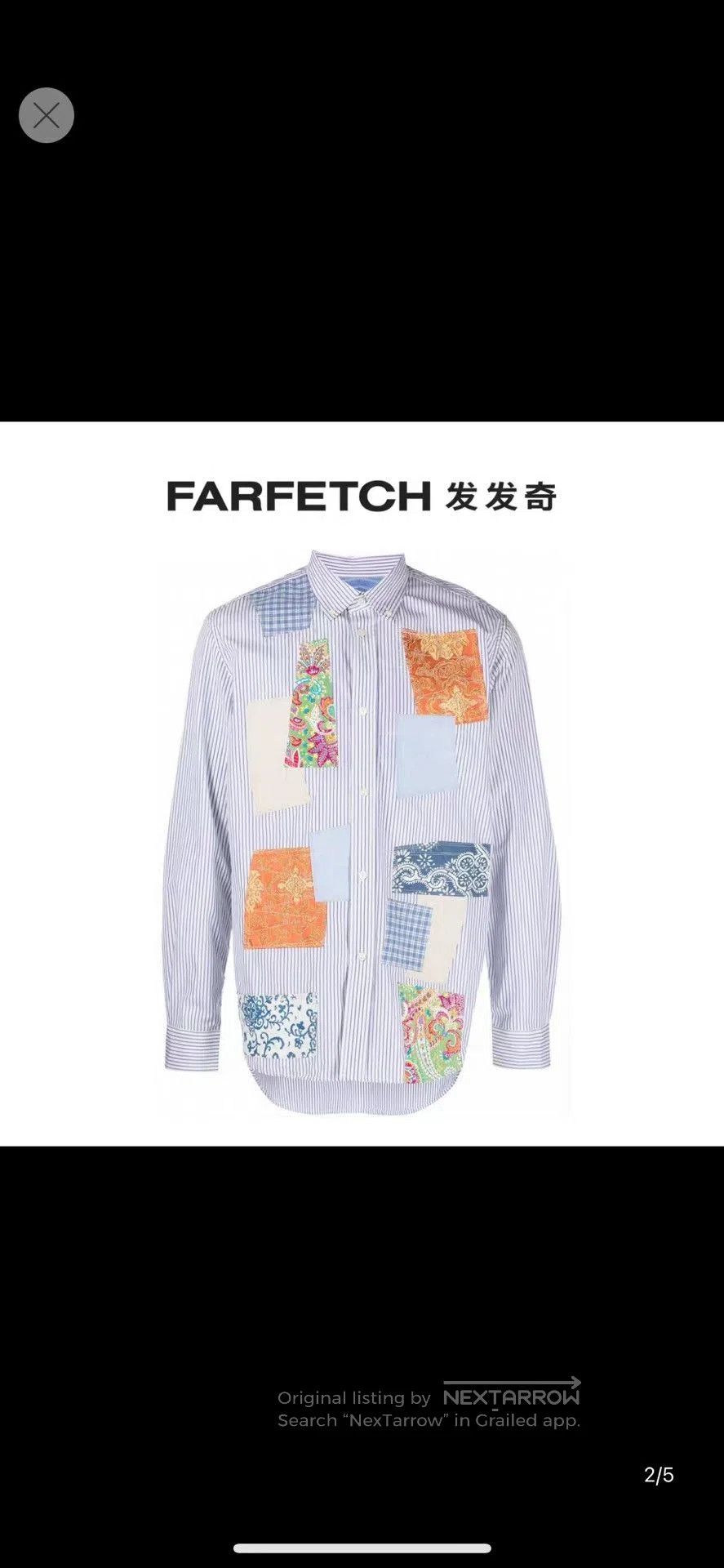 Junya Watanabe Junya Watanabe Patchwork Shirt. Size US M / EU 48-50 / 2 - 3 Thumbnail
