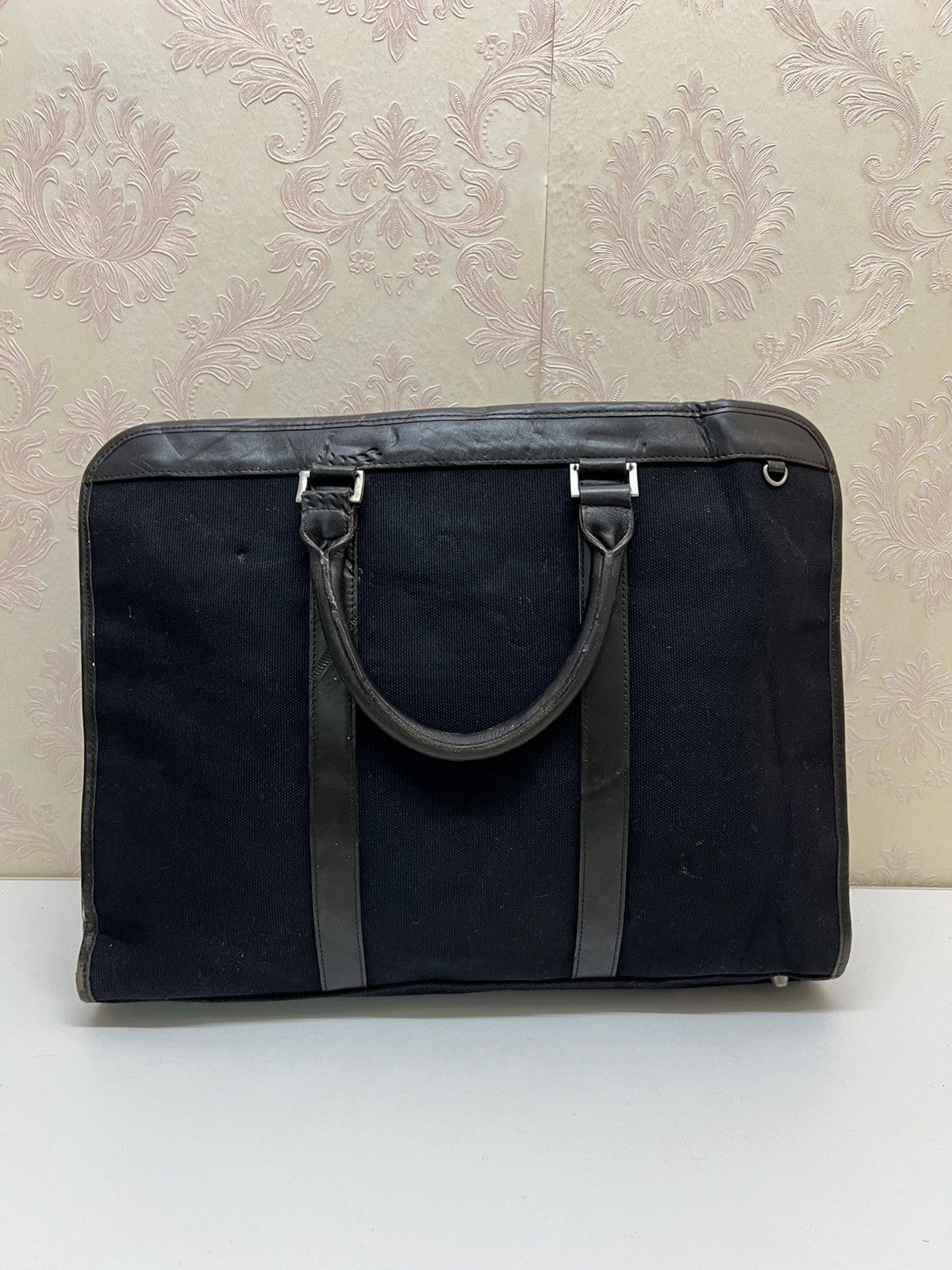 Burberry Vintage Burberry Black Label Office Handle Bag Size ONE SIZE - 8 Thumbnail