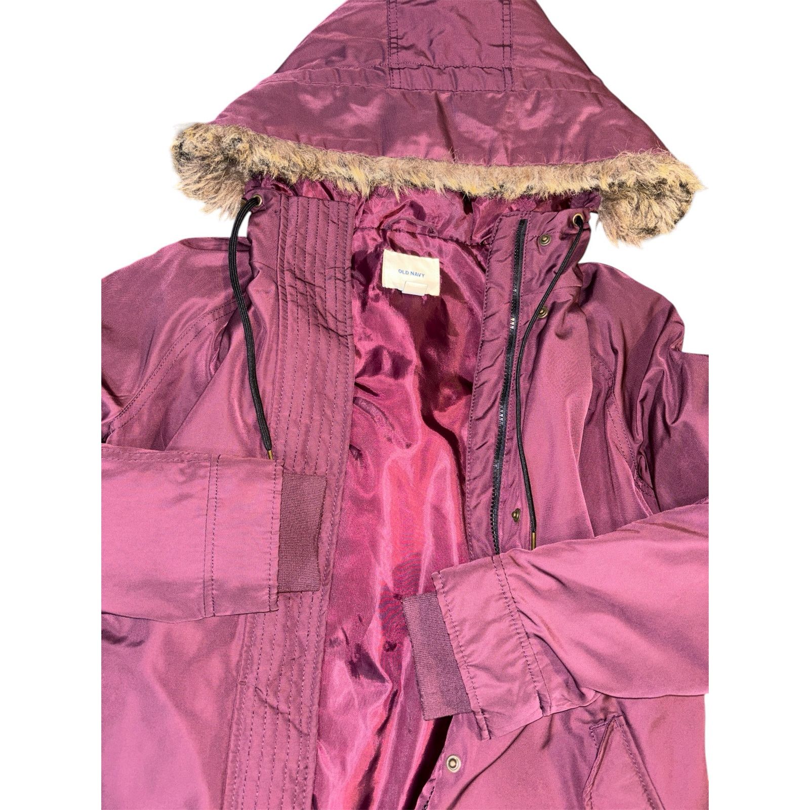 Old Navy Old Navy Faux-Fur Trimmed Parka - Size XS Petite Size XS / US 0-2 / IT 36-38 - 3 Thumbnail