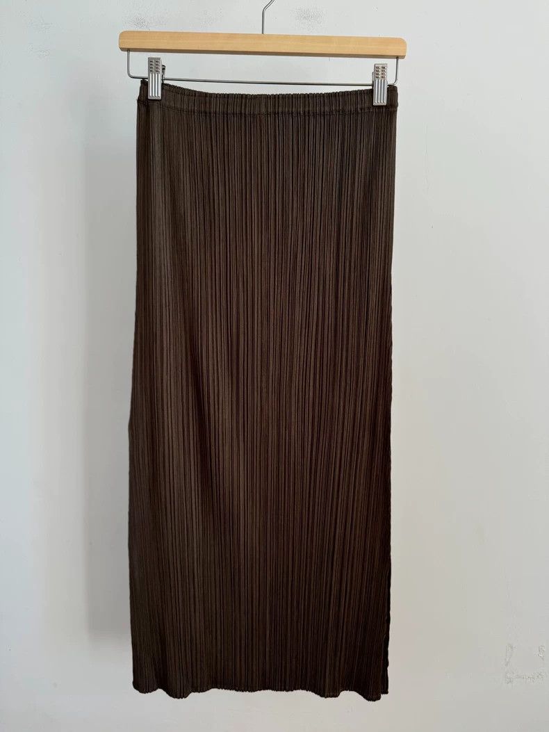 Issey Miyake Issey Miyake Pleated Long Skirt - dmc Size US 30 / EU 46 - 1 Thumbnail