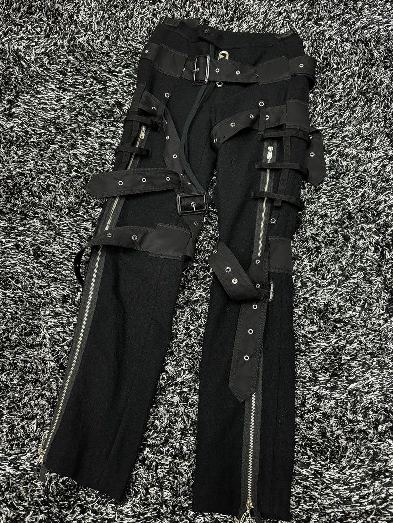 Takahiromiyashita The Soloist. The Soloist Studded Zipper Cargo