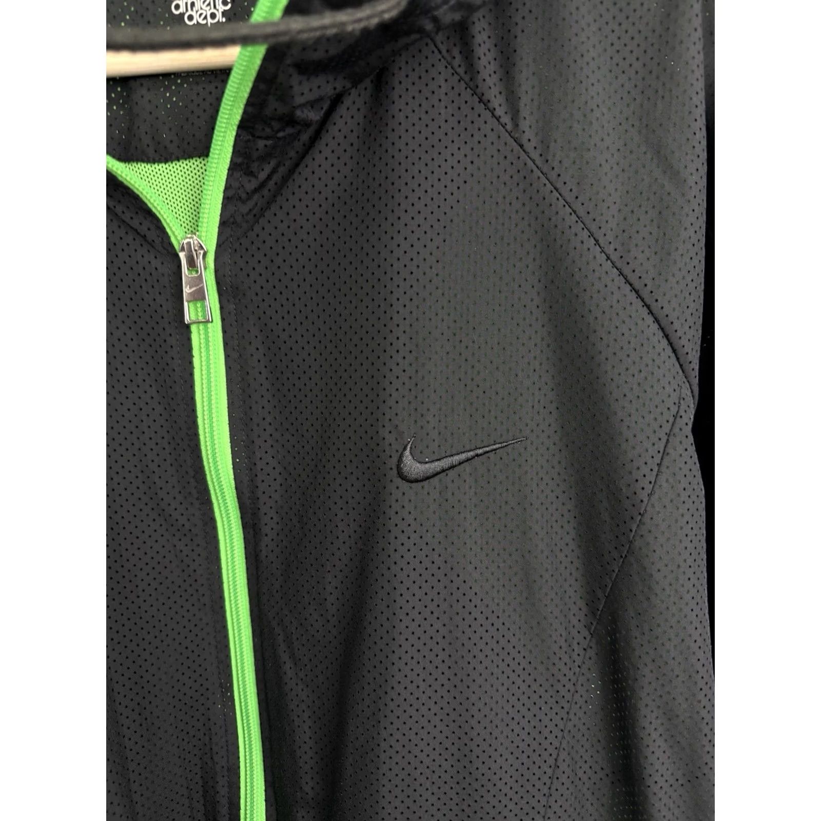 Nike VINTAGE Nike Archival Jacket Mens XL 90s Gray Cotton Style Jacket Size US XL / EU 56 / 4 - 4 Thumbnail