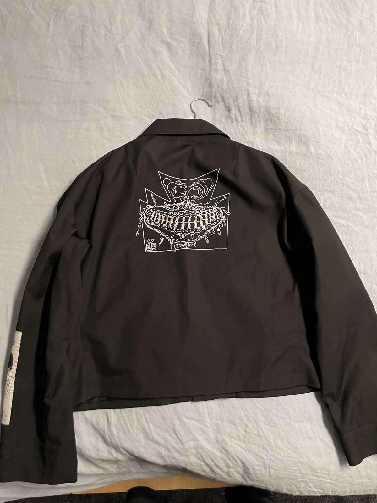 Kiko Kostadinov Kiko Kostadinov x YAMANTAKA EYE Cropped Bomber 