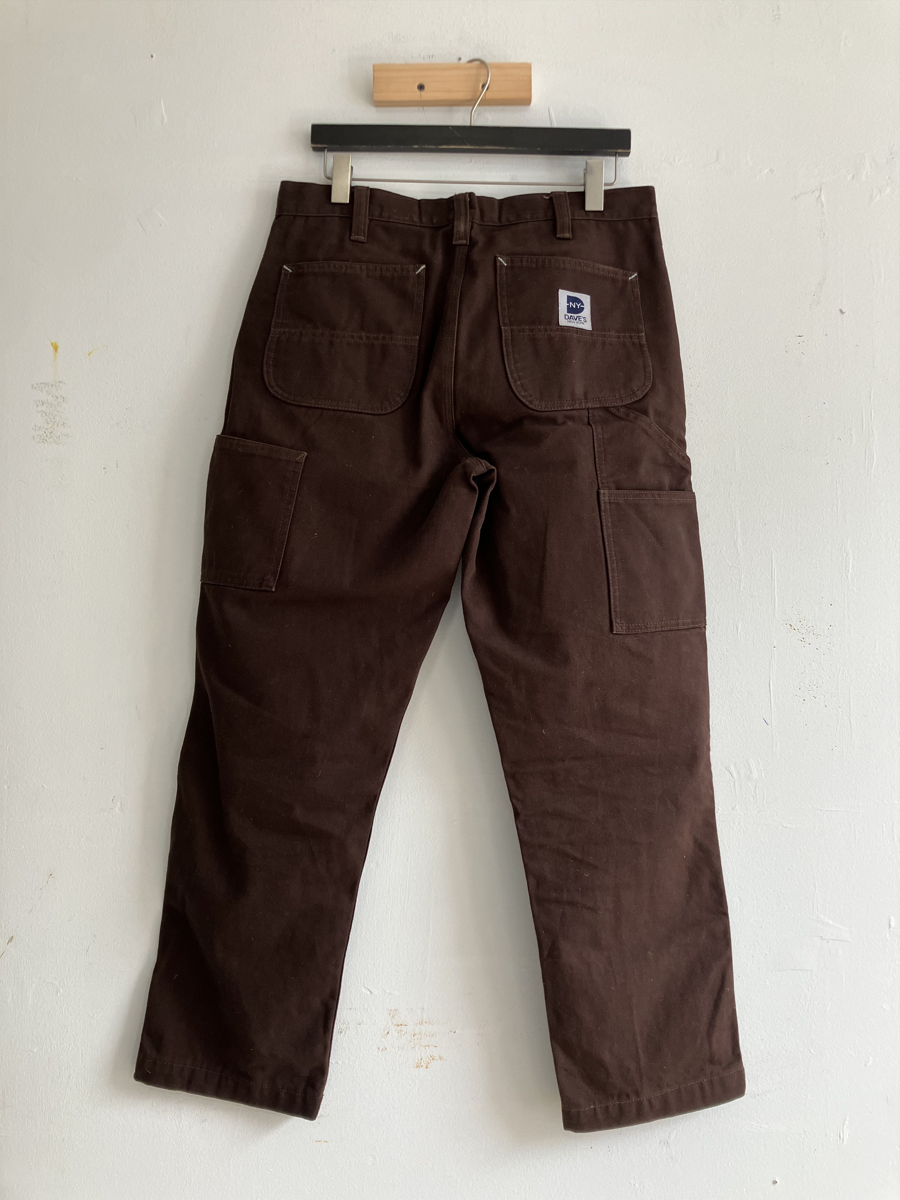 Other Dave's New York Foundation Pant, double front in Dark Brown Size US 33 - 2 Thumbnail
