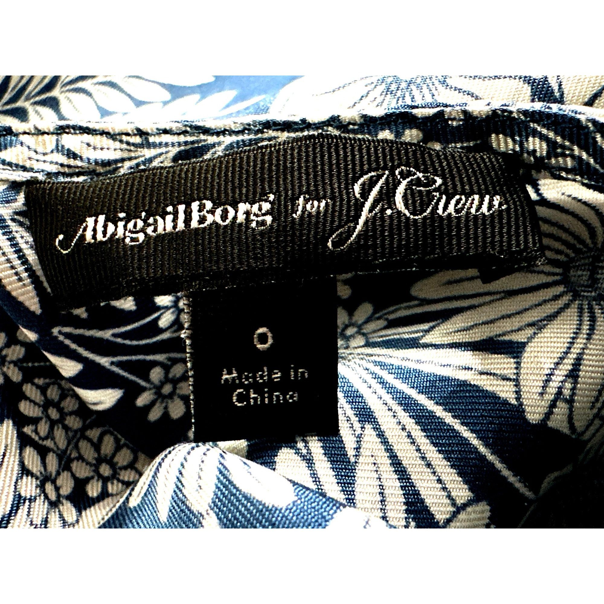 J.Crew Abigail Borg Botanical Print Size 0 for J Crew Navy Floral Size XS / US 0-2 / IT 36-38 - 7 Thumbnail