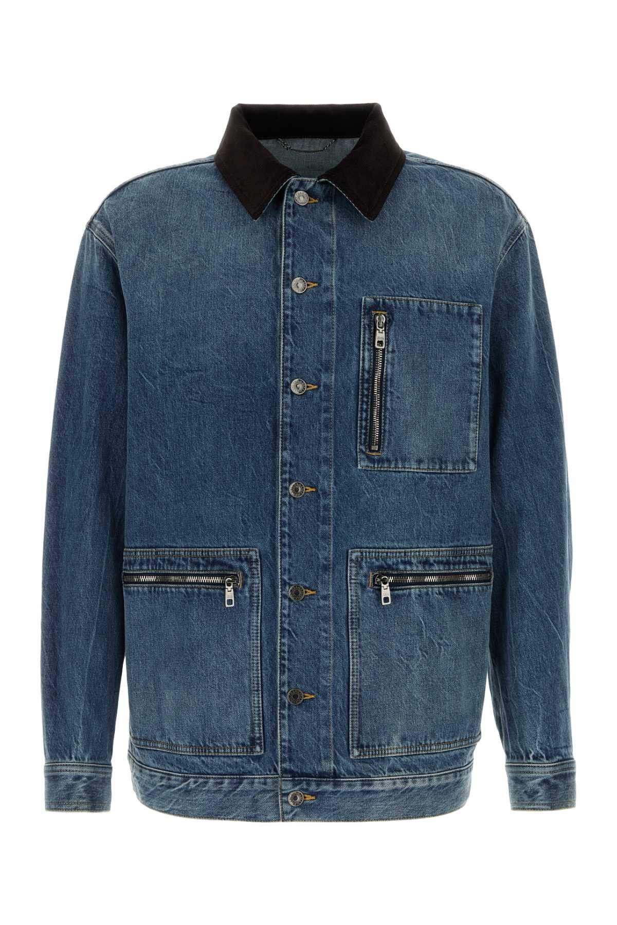 Dolce & Gabbana Denim Jacket Size US M / EU 48-50 / 2 - 1 Thumbnail