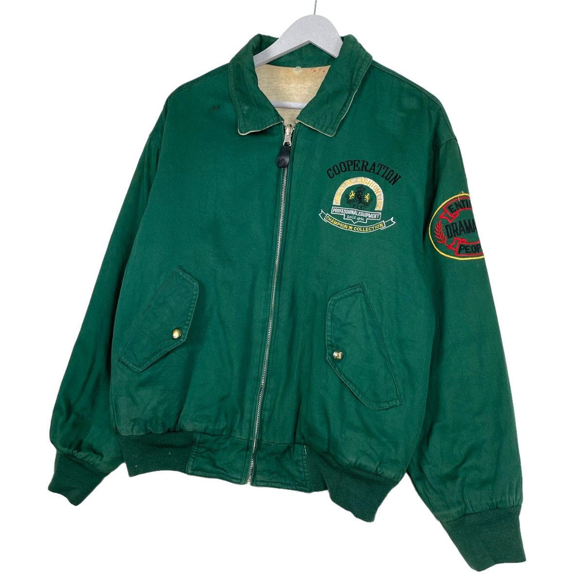 Japanese Brand 💥80s AUCTION GOD SPEED JAPAN RACING REVERSIBLE JACKET Size US M / EU 48-50 / 2 - 3 Thumbnail