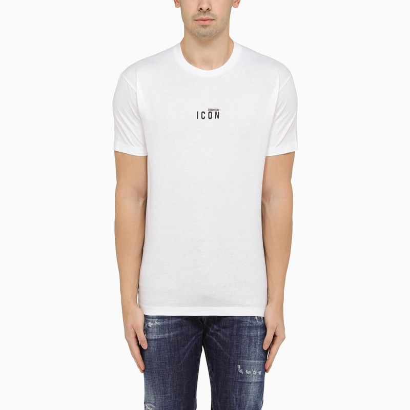 image of Dsquared2 Icon T-Shirt White, Men's (Size Small)