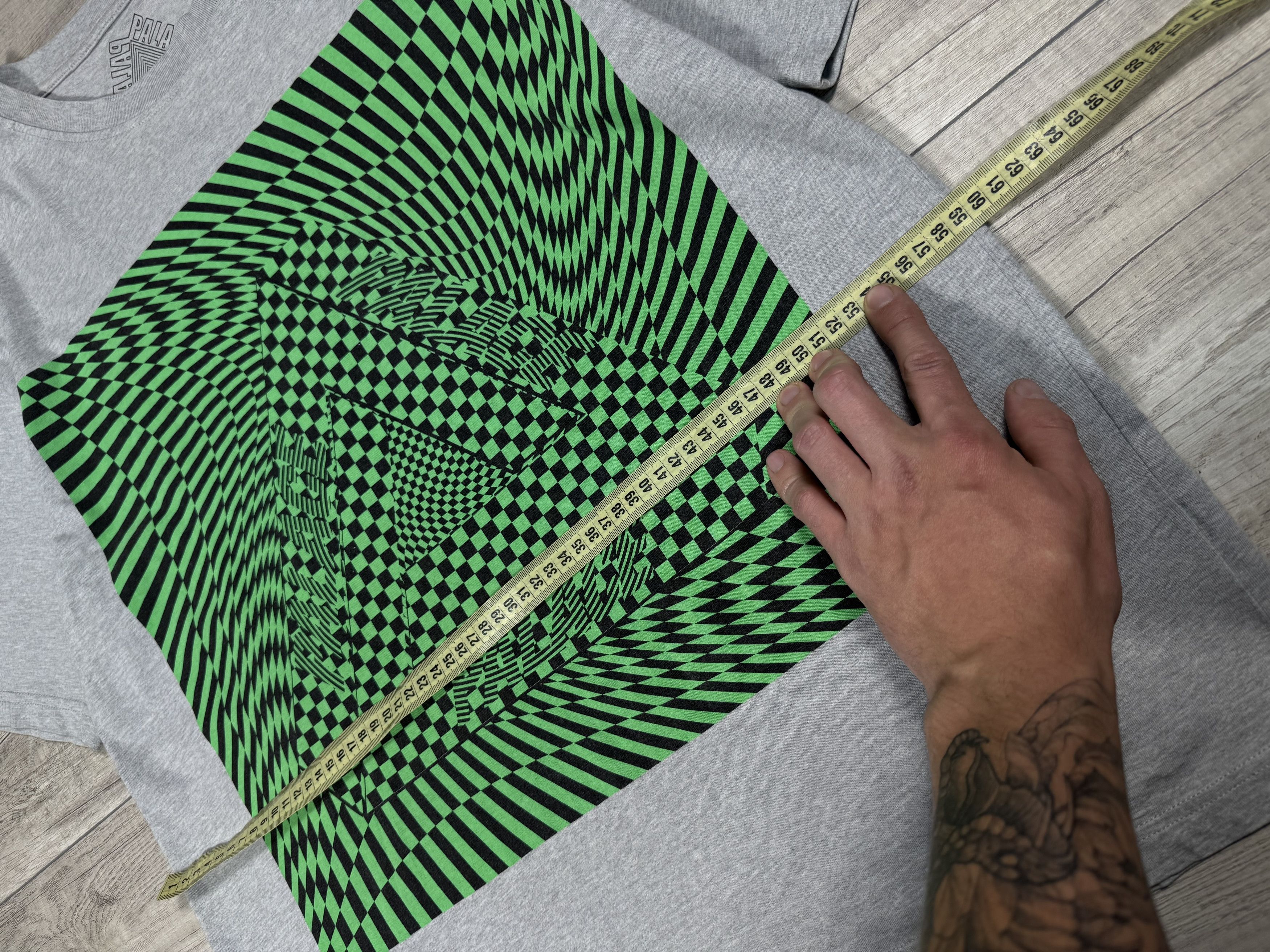 Palace Palace Mash Eye Tee Pink Green Skateboarding Oversized Size US XL / EU 56 / 4 - 9 Thumbnail