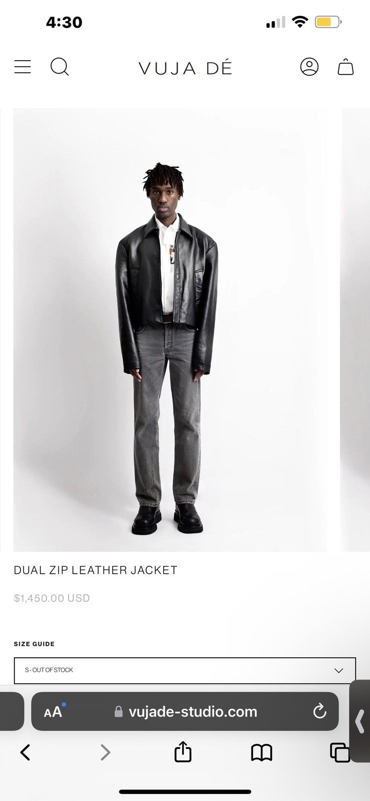 Vuja De Vuja De Leather Jacket Size US L / EU 52-54 / 3 - 5 Thumbnail