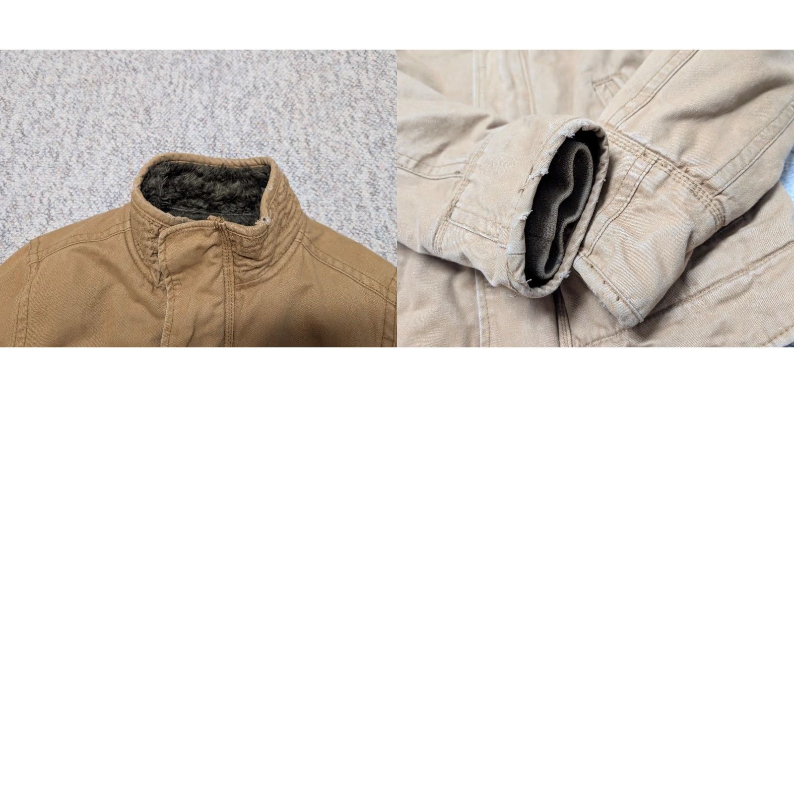 Abercrombie & Fitch VINTAGE Abercrombie & Fitch Adirondack Jacket Mens S Brown Sherpa Lined Insulated Patina Style 90s Size US S / EU 44-46 / 1 - 8 Thumbnail