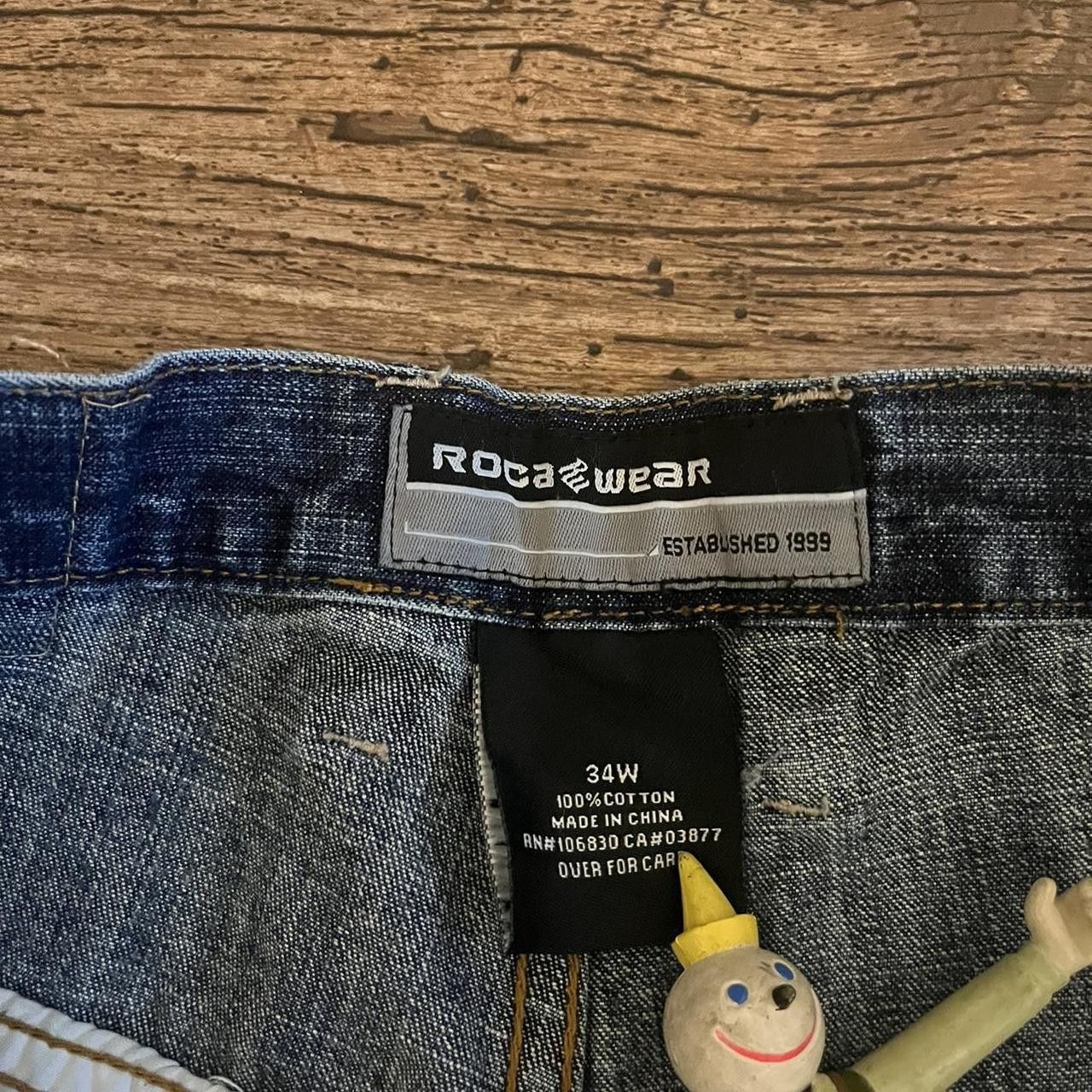 Rocawear Y2K Roca Wear Baggy Jort Size US 34 / EU 50 - 3 Thumbnail