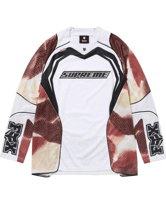 Supreme Supreme Fox Racing Moto Jersey Black FW23 | Grailed