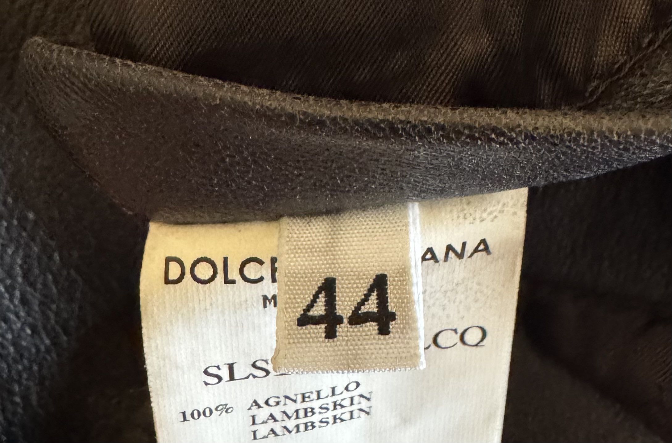 Dolce & Gabbana Dolce & Gabbana Mainline - Archive Leather Jacket / Gillet Size US S / EU 44-46 / 1 - 7 Thumbnail