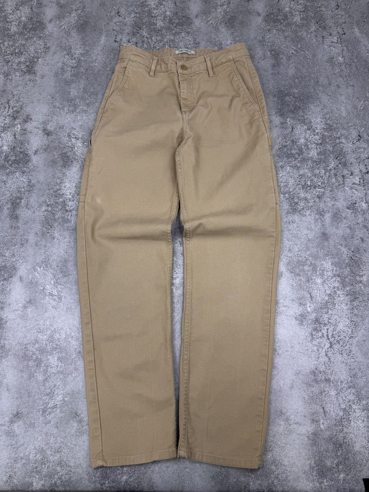 Carhartt Carhartt WIP W Pierce Pant Women Cotton Beige Size 27 Size US 27 - 2 Thumbnail