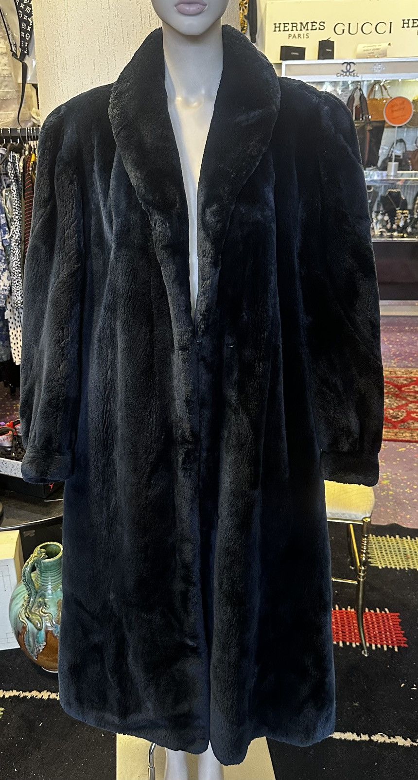 Other Vintage shaved Mink coat Size M / US 6-8 / IT 42-44 - 1 Thumbnail