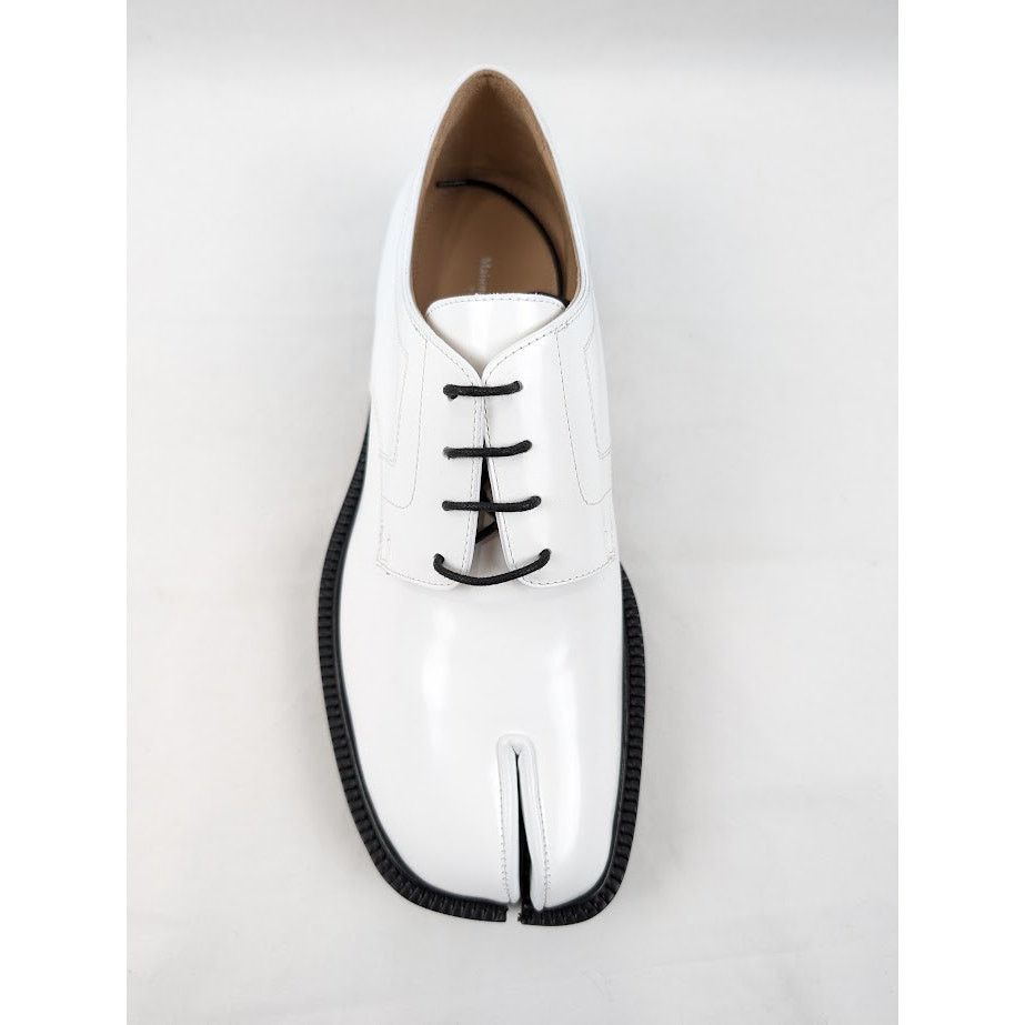 Maison Margiela o1rshd1 Laced Tabi Loafers in White Size US 10 / EU 43 - 7 Thumbnail