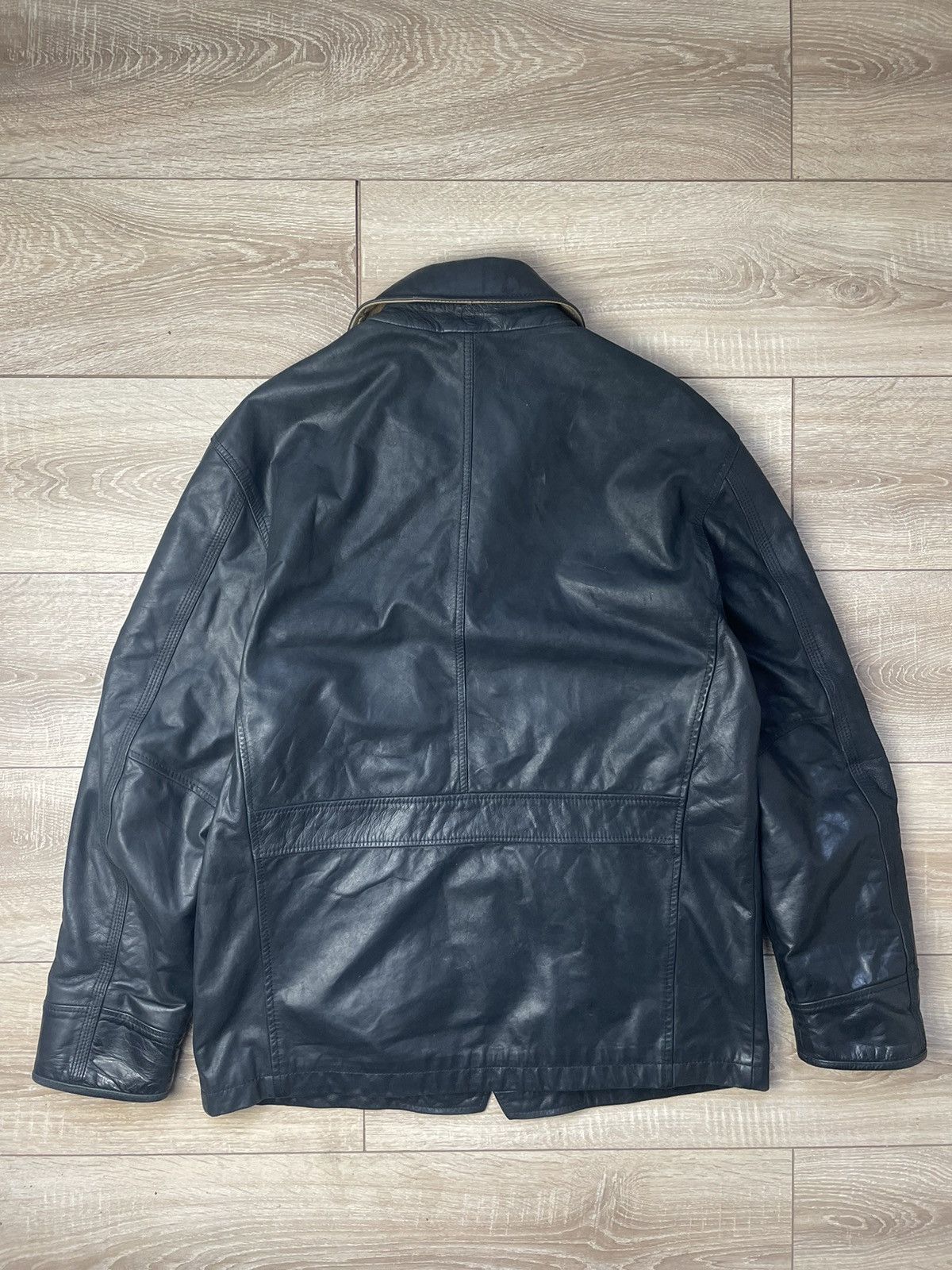 Timberland Timberland Black vintage lather jacket S Men Size US S / EU 44-46 / 1 - 11 Thumbnail