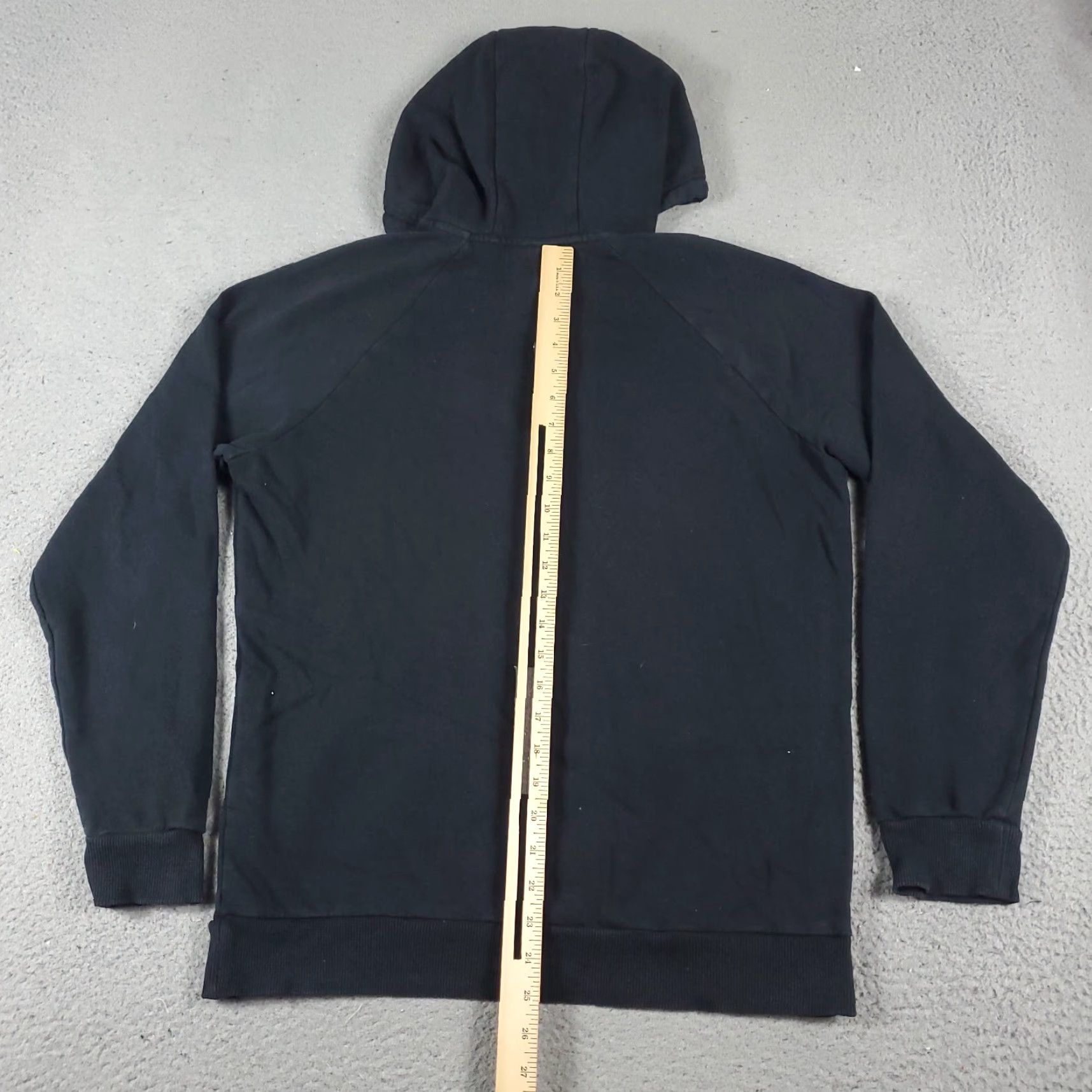 Under Armour Under Armour Hoodie Mens Medium Black Pullover Sweatshirt Sweatshirt Hoodie Sports Modern American Logo Pattern Solid Knit Size US M / EU 48-50 / 2 - 7 Thumbnail