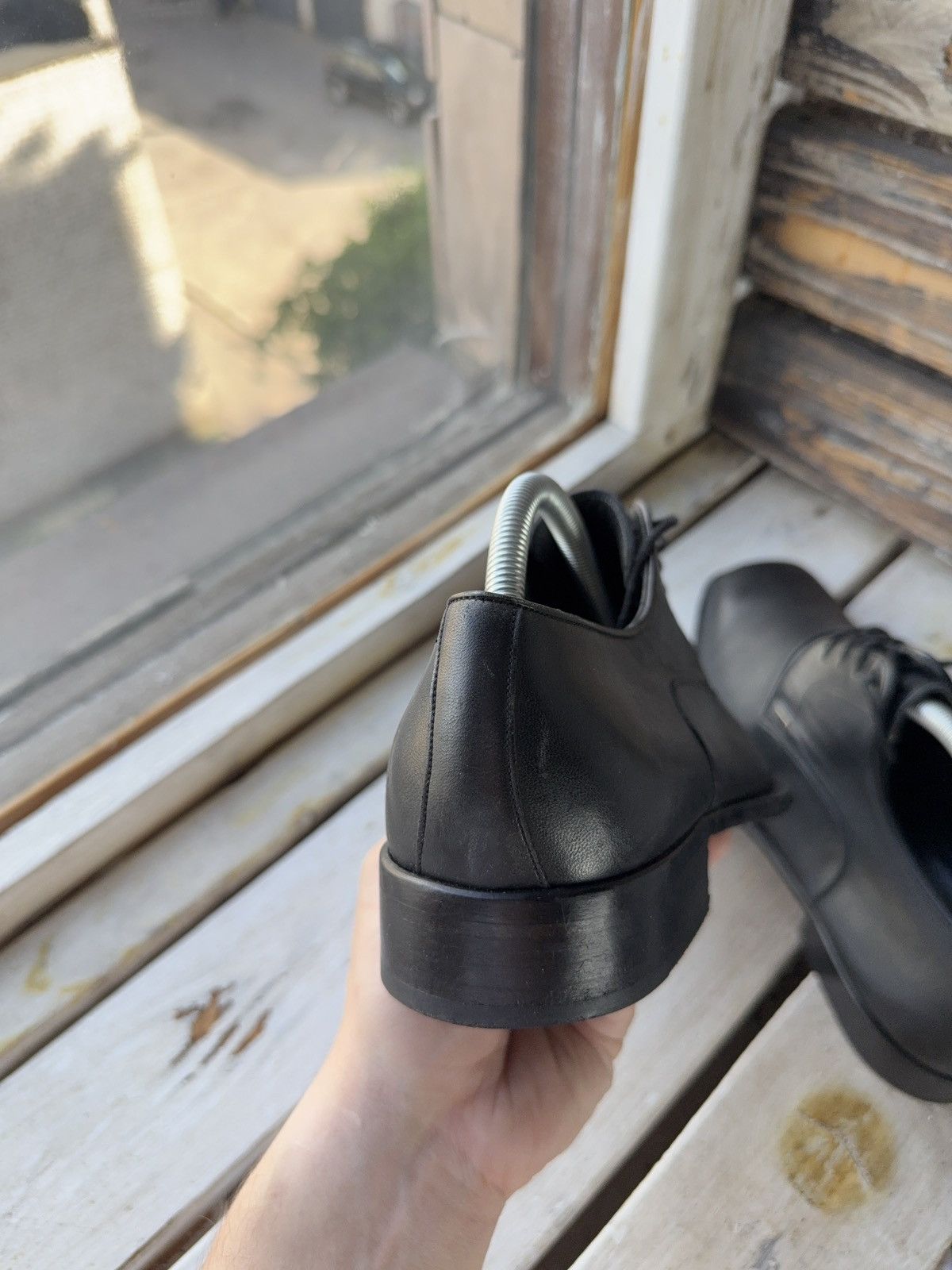 Bally Bally Styleflex Black Leather Derby Shoes –8.5 UK / 9.5 US Size US 9.5 / EU 42-43 - 5 Thumbnail