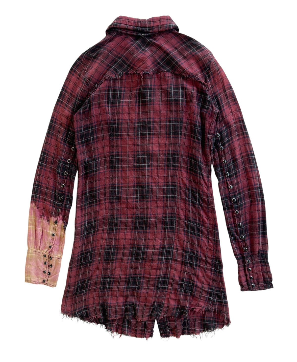 Le Grande Bleu (L.G.B.) Le Grande Bleu Rockabilly Fringes Flannel Shirt Size US S / EU 44-46 / 1 - 4 Thumbnail