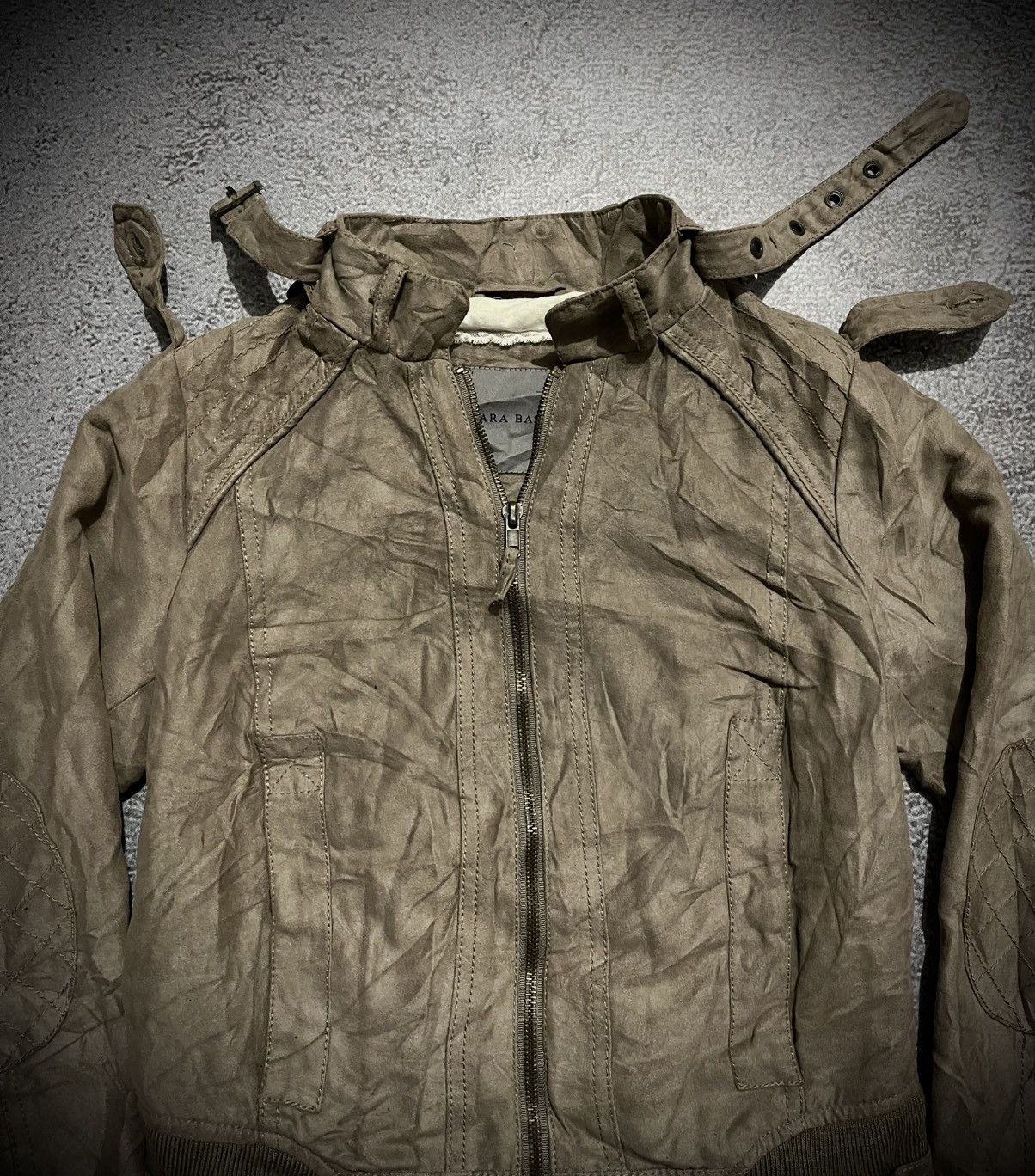 Zara Vintage Zara Suede Jacket Size US S / EU 44-46 / 1 - 2 Thumbnail