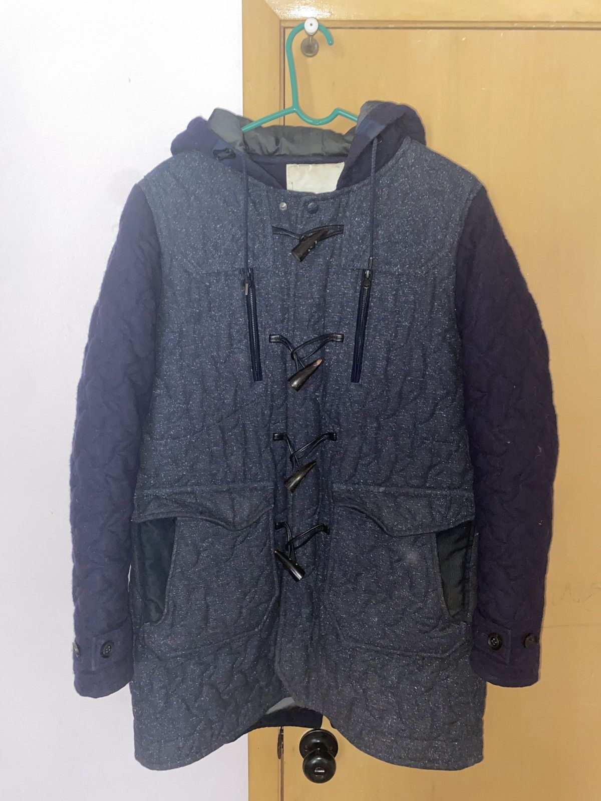 White Mountaineering White Mountaineering Duffel Coat - size 2 Wool Size US M / EU 48-50 / 2 - 1 Thumbnail
