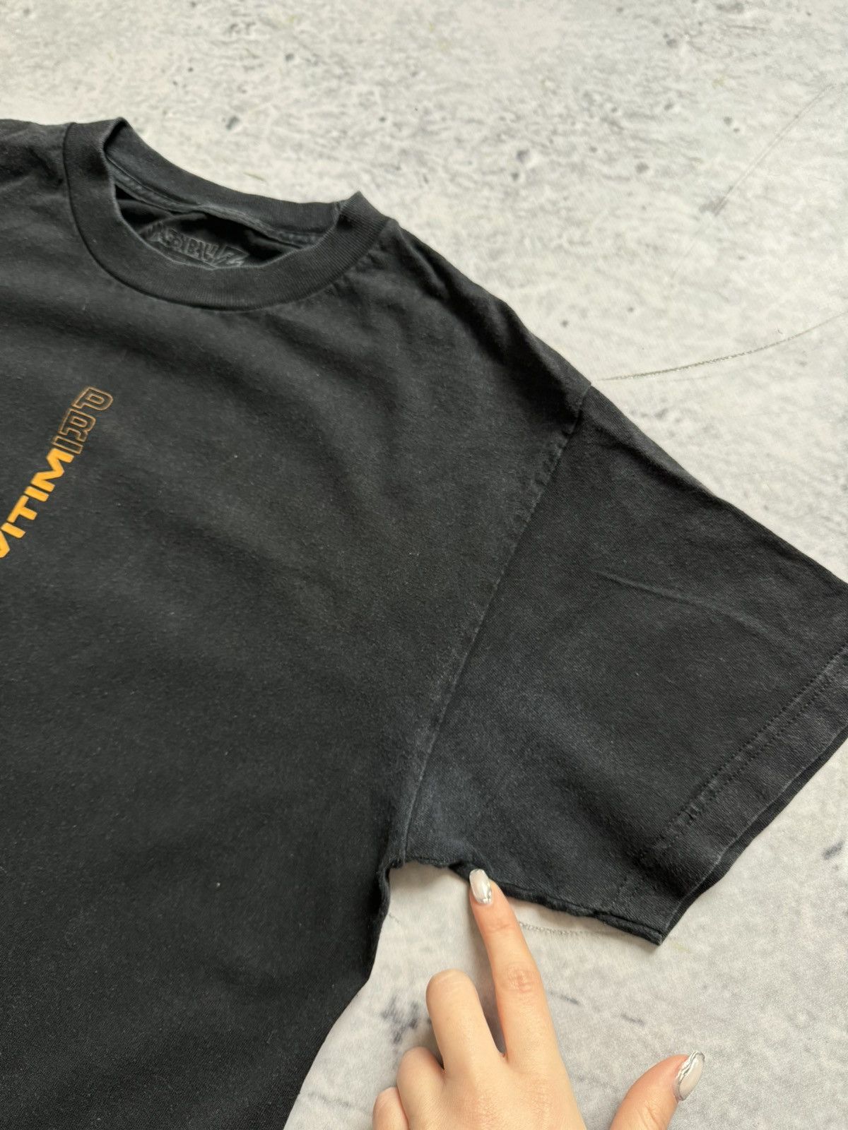 Japanese Brand × Vintage Dragonballz big logo tee black Size US M / EU 48-50 / 2 - 4 Thumbnail