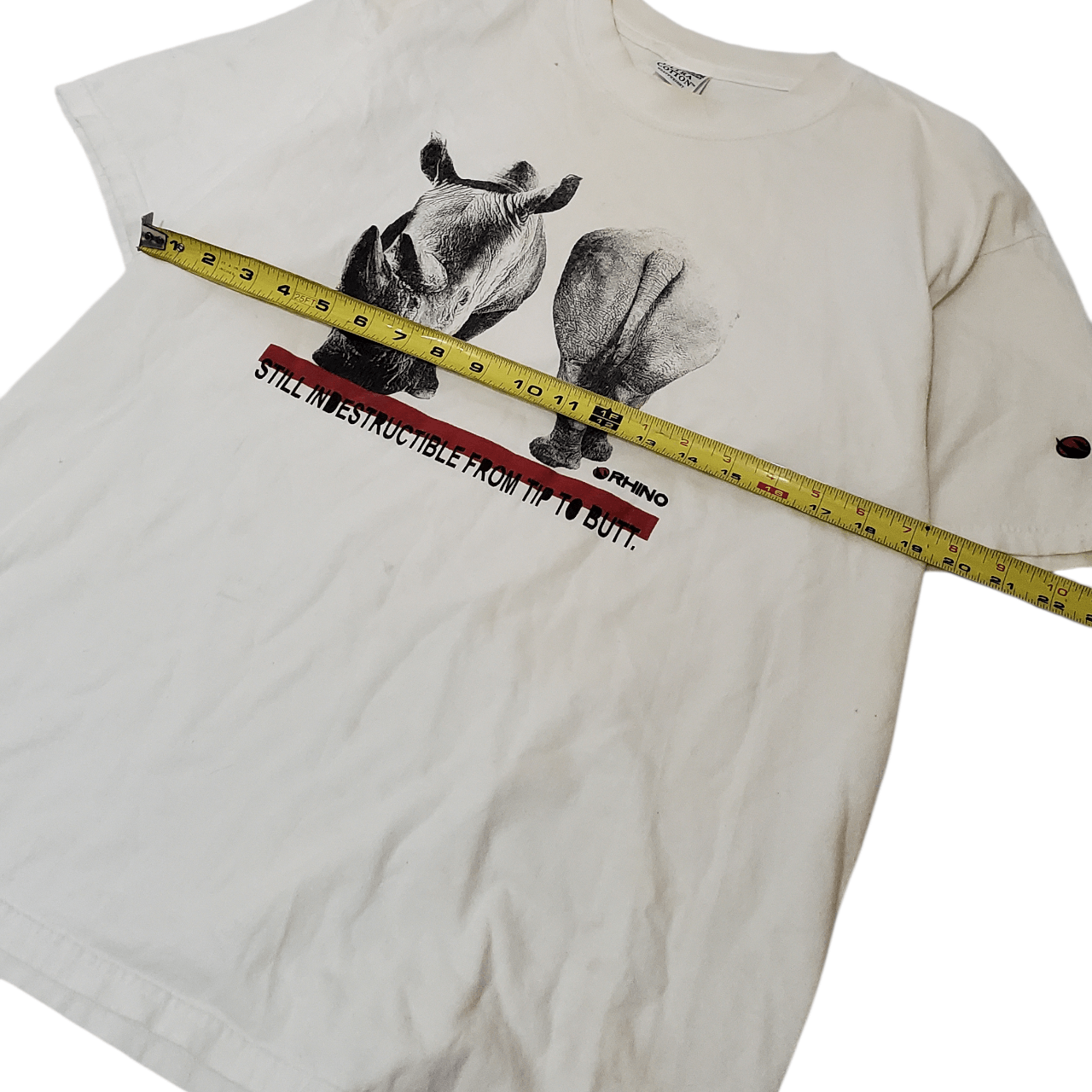 Vintage Y2K Rhino Indistructible From Tip to Butt Size US L / EU 52-54 / 3 - 5 Thumbnail
