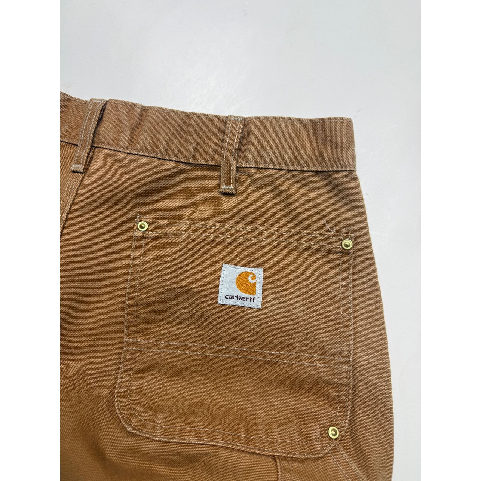 Carhartt Vintage Carhartt Canvas Work Wear Double Knee Size 33W B01 Size US 33 - 6 Thumbnail