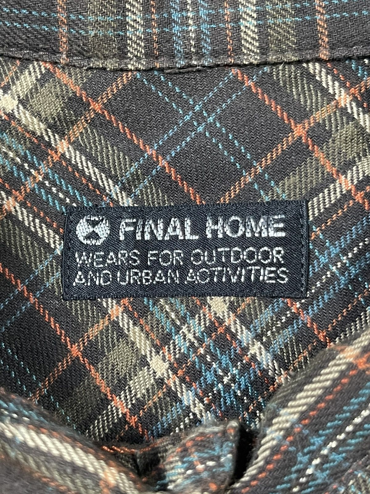 Final Home Final Home plaid flannel shirt Size US L / EU 52-54 / 3 - 8 Thumbnail
